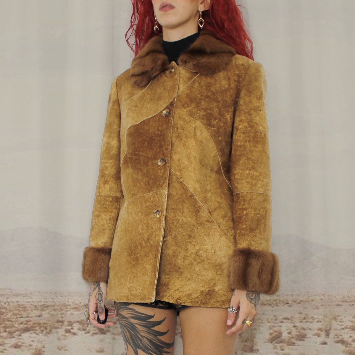 Other 🐻LEATHER BROWN JACKET🐻 Size M / US 6-8 / IT 42-44 - 2 Thumbnail