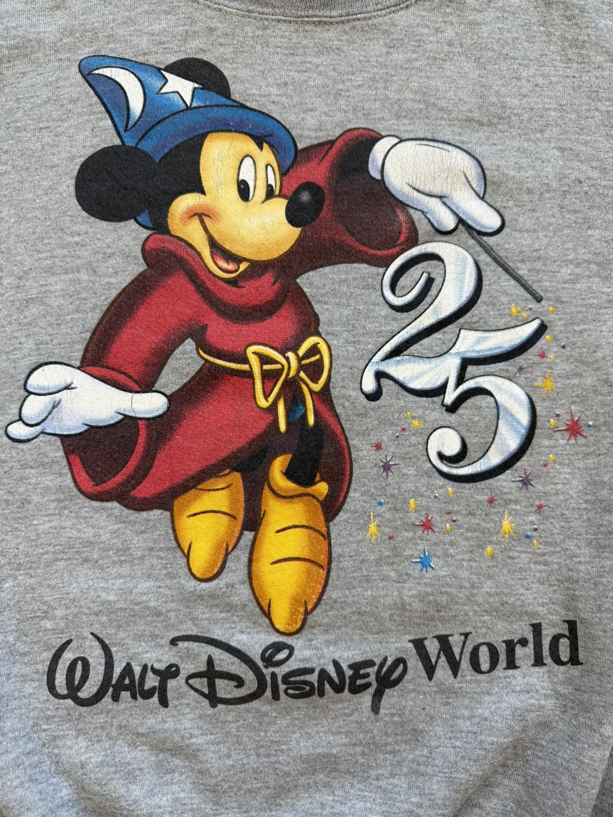 Disney Vintage ‘96 Walt Disney World Sorcerer Mickey Sweatshirt Size US L / EU 52-54 / 3 - 2 Thumbnail
