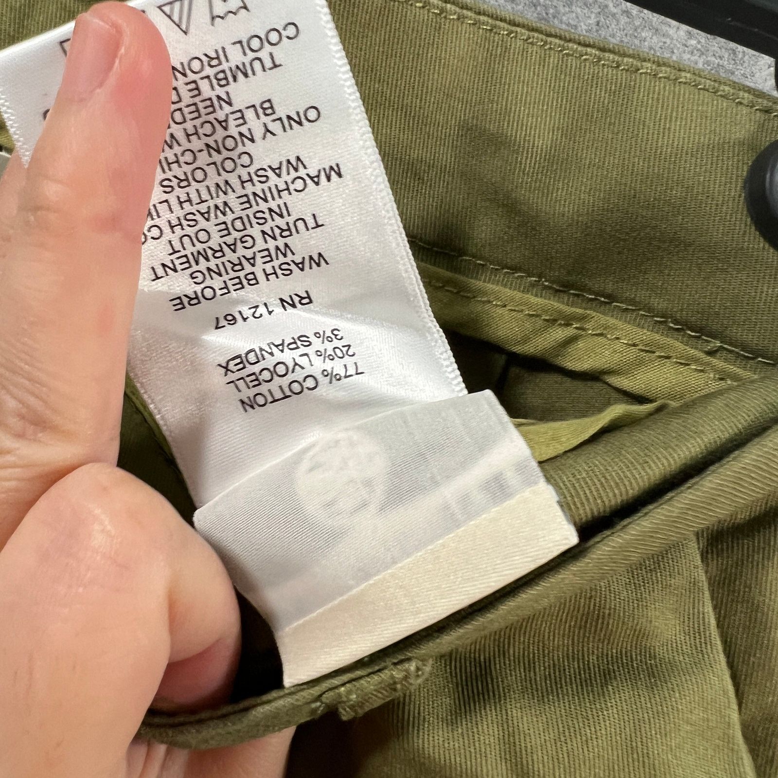Other Laurie Felt Lightweight Chino Pants Martini Olive, Reg 2 Size 26" / US 2 / IT 38 - 5 Thumbnail