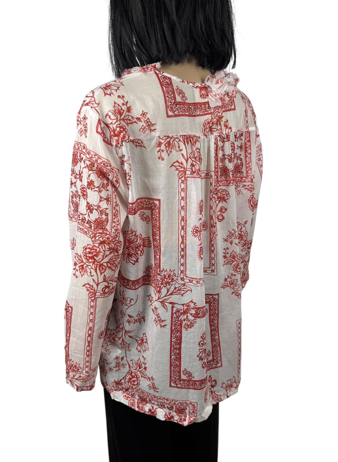 Other Semicouture Printed Floral Blouse Cotton size 44 Size M / US 6-8 / IT 42-44 - 7 Thumbnail