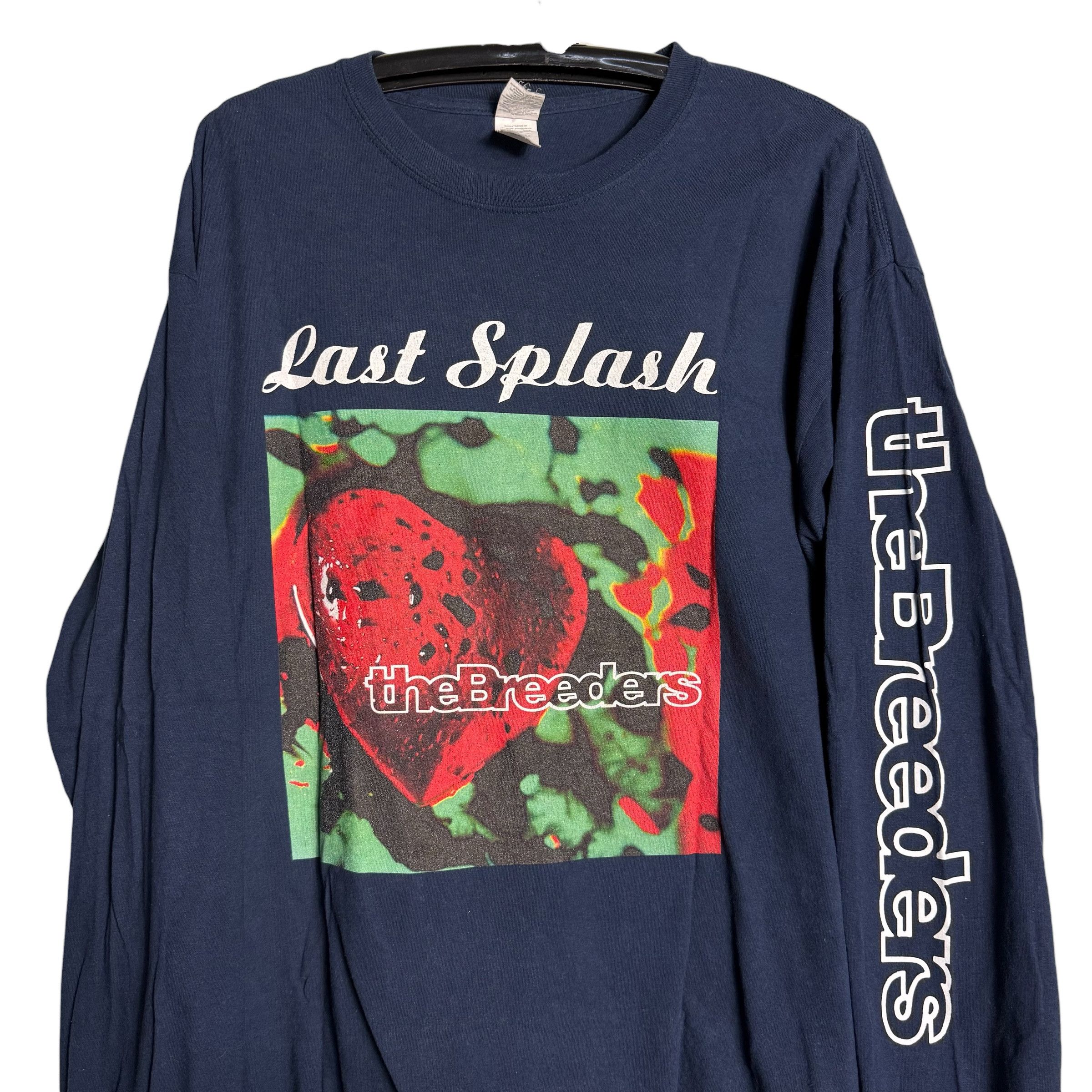 Band Tees 🔥RARE🔥Vintage The Breeders Last Splash L/Sleeve T-shirt Size US XL / EU 56 / 4 - 2 Thumbnail