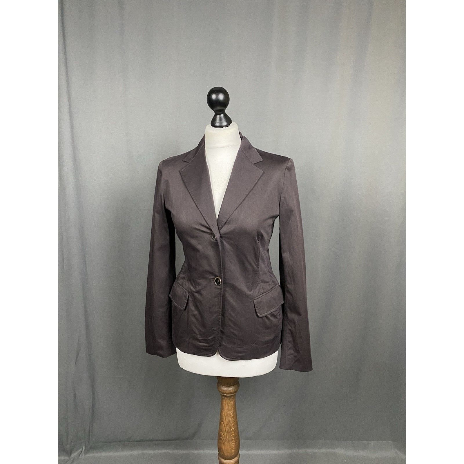 Jil Sander Jil Sander Women's Brown Classic Blazer Sportcoat Jacket Siz Size XS / US 0-2 / IT 36-38 - 4 Thumbnail