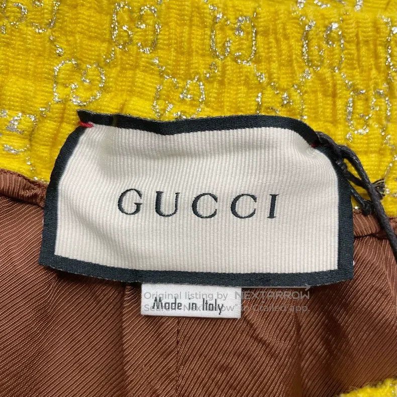 Gucci Gucci Yellow logo shorts Size 27" / US 4 / IT 40 - 6 Thumbnail