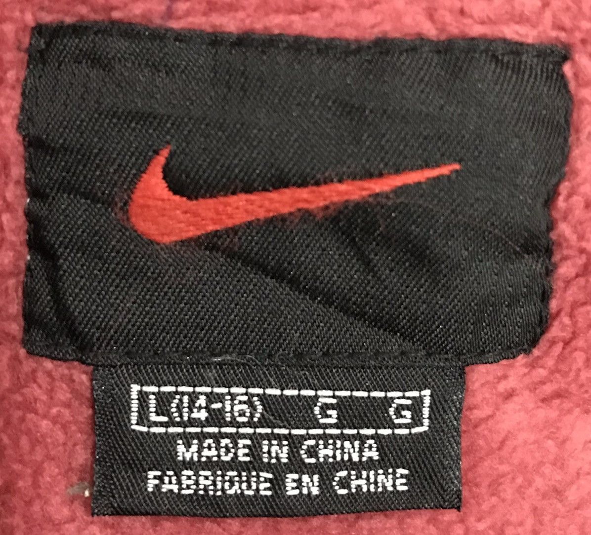 Nike × Vintage Vintage Nike Jacket Hoodie Size US L / EU 52-54 / 3 - 15 Thumbnail