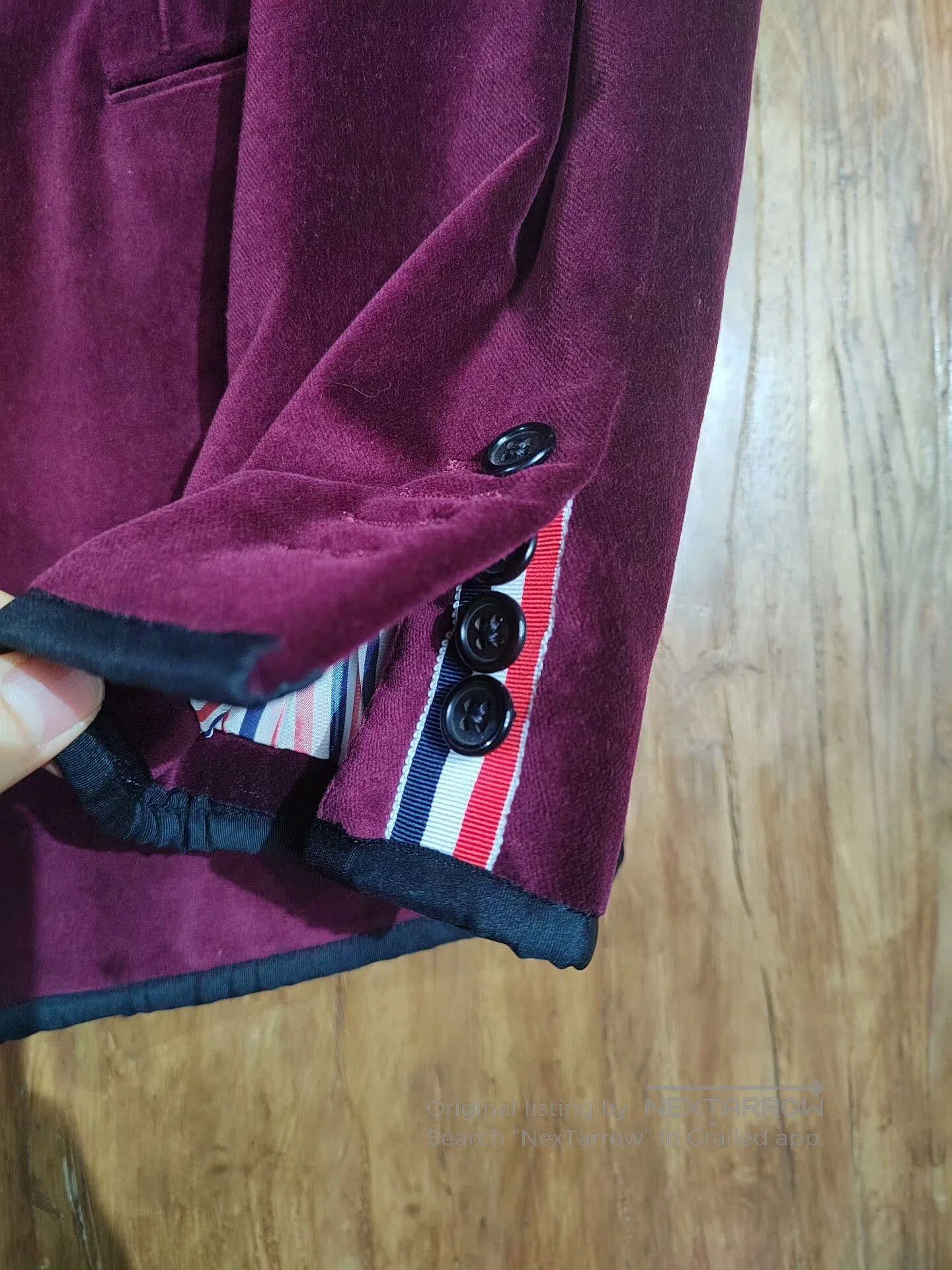 Thom Browne Thom Browne Velvet Blazer for Men. Size US XS / EU 42 / 0 - 4 Thumbnail