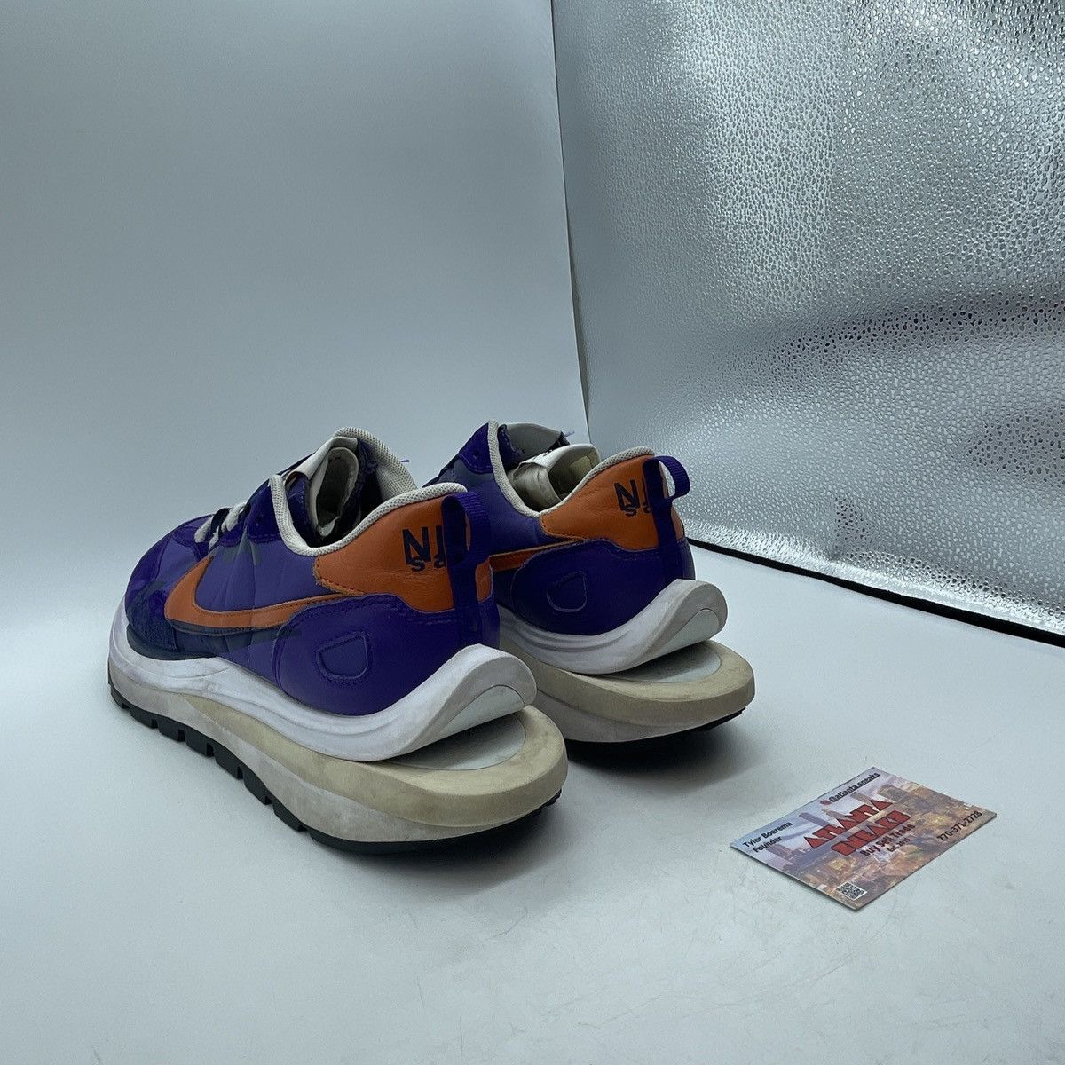 Nike Saco x vaporwaffle dark iris Size US 11 / EU 44 - 4 Thumbnail