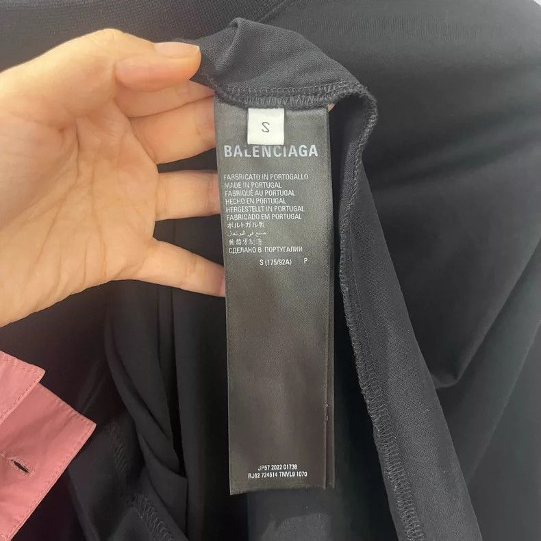 Balenciaga Balenciaga Eco-Label Printed Short Sleeve T-Shirt, Size S Size US S / EU 44-46 / 1 - 4 Thumbnail