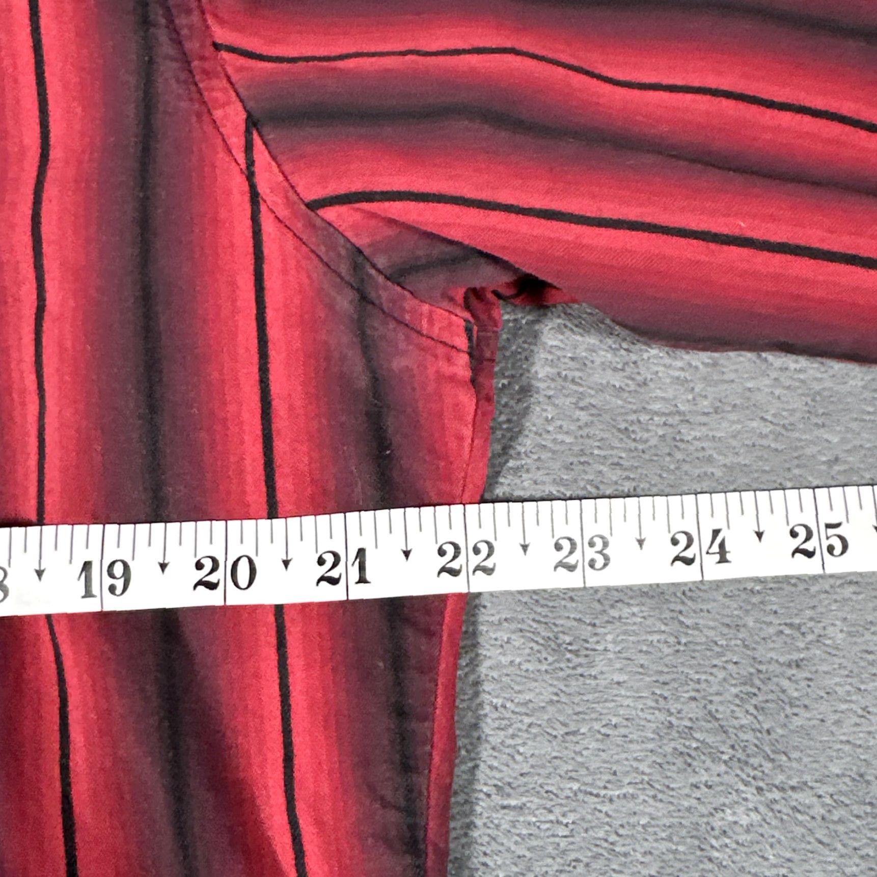 Wrangler VINTAGE Wrangler Shirt Mens M Red Striped Western Pearl Snap Brushpopper Size US M / EU 48-50 / 2 - 7 Thumbnail