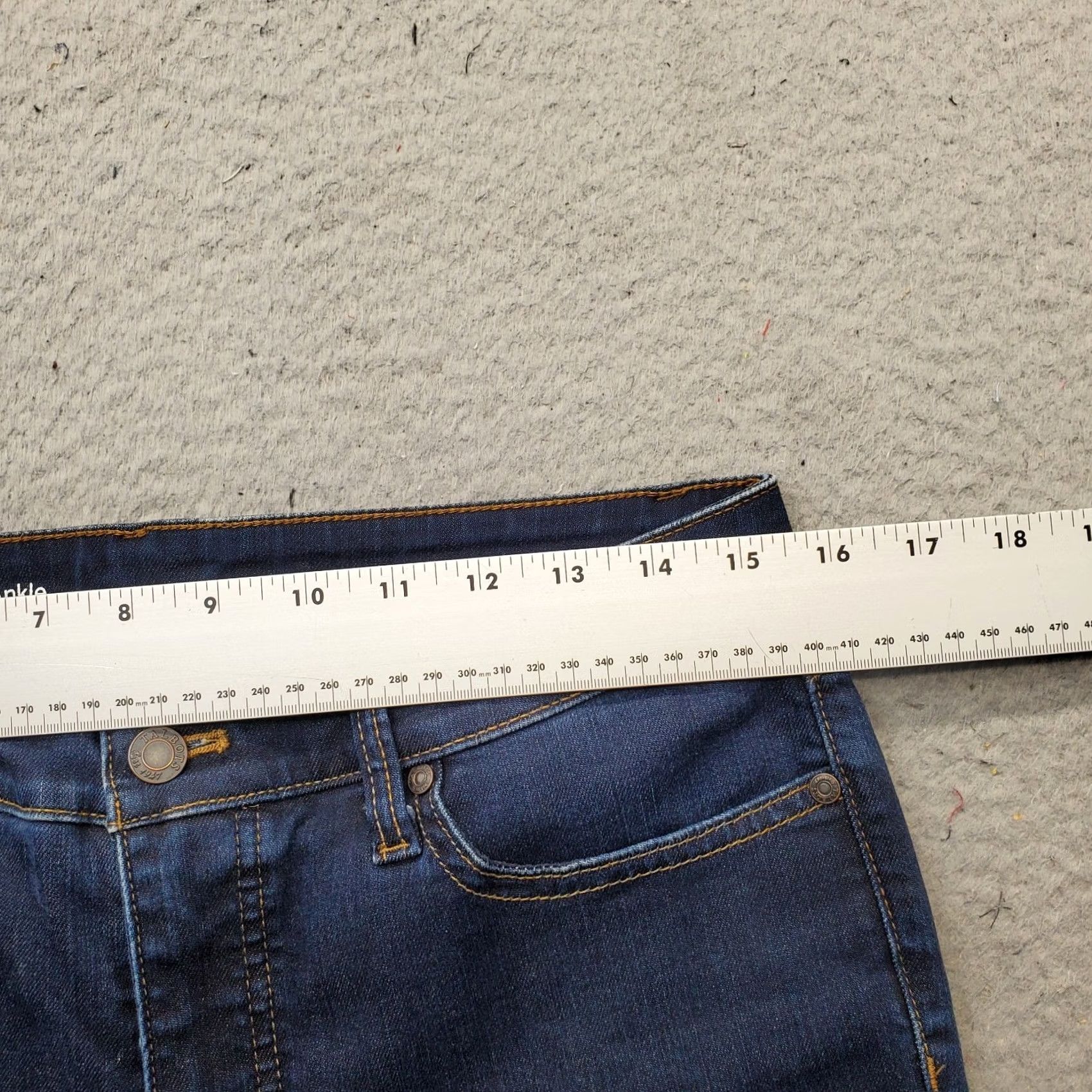 Talbots Talbots Slim Ankle Jeans Womens 6 Blue Denim 5-Pocket Streetwear Vintage: No Size 28" / US 6 / IT 42 - 6 Thumbnail