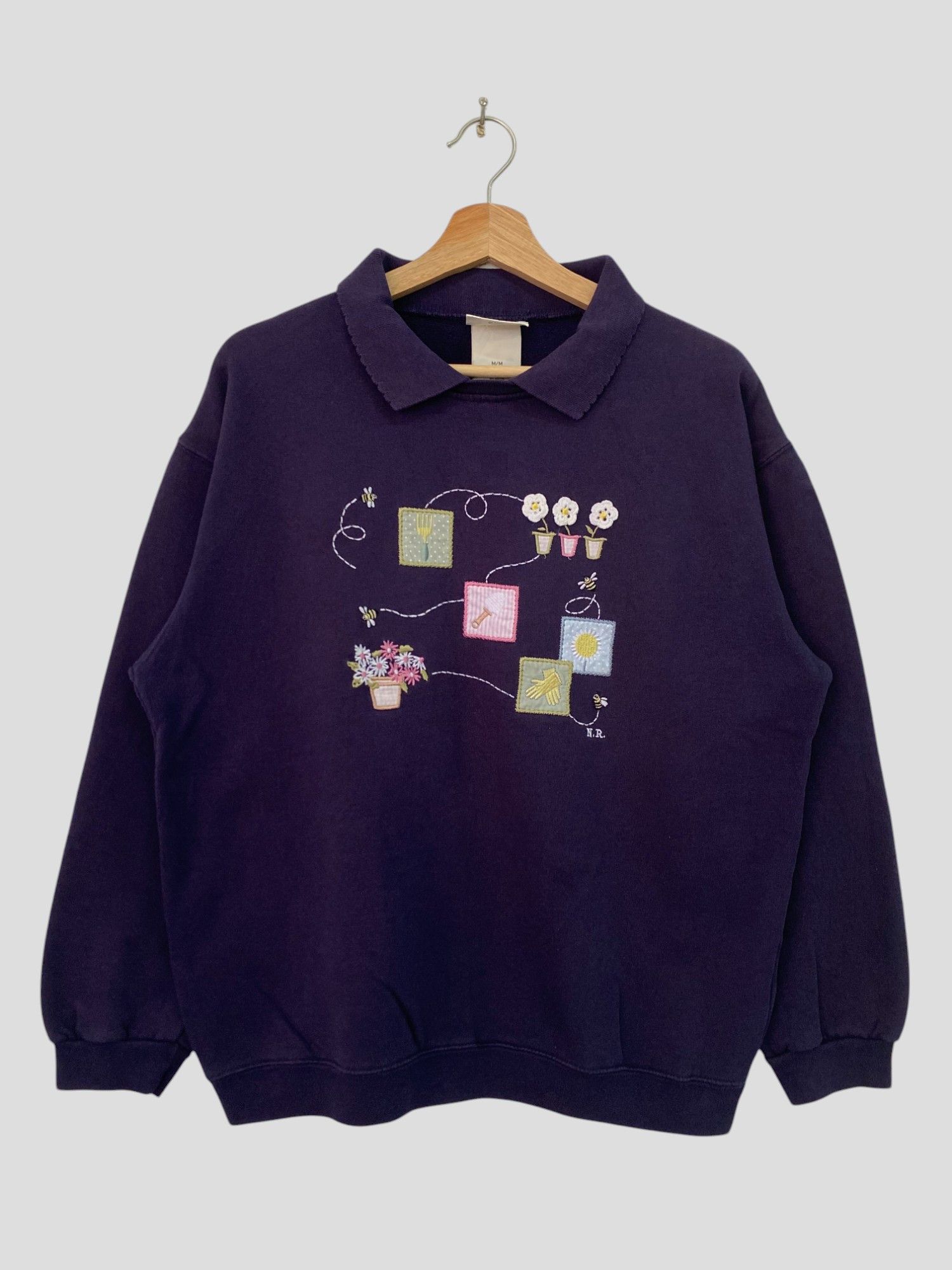 Northern Reflections × Vintage Vintage NORTHERN REFLECTION Collared Sweatshirt Large Size US L / EU 52-54 / 3 - 1 Thumbnail