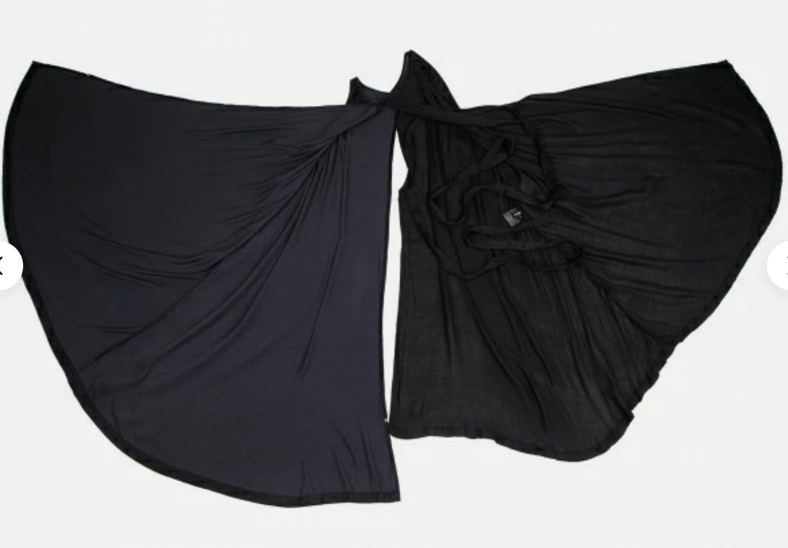 Ann Demeulemeester Black sleeveless wrap up dress size 36 Size S / US 4 / IT 40 - 3 Thumbnail