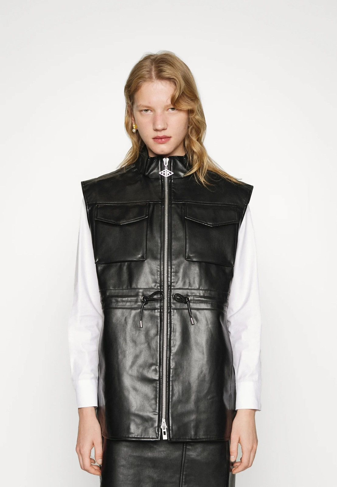 Han Kjobenhavn !DS! FW22 Han Kjobenhavn Desk Zip Up Cargo Vest Size L / US 10 / IT 46 - 4 Thumbnail