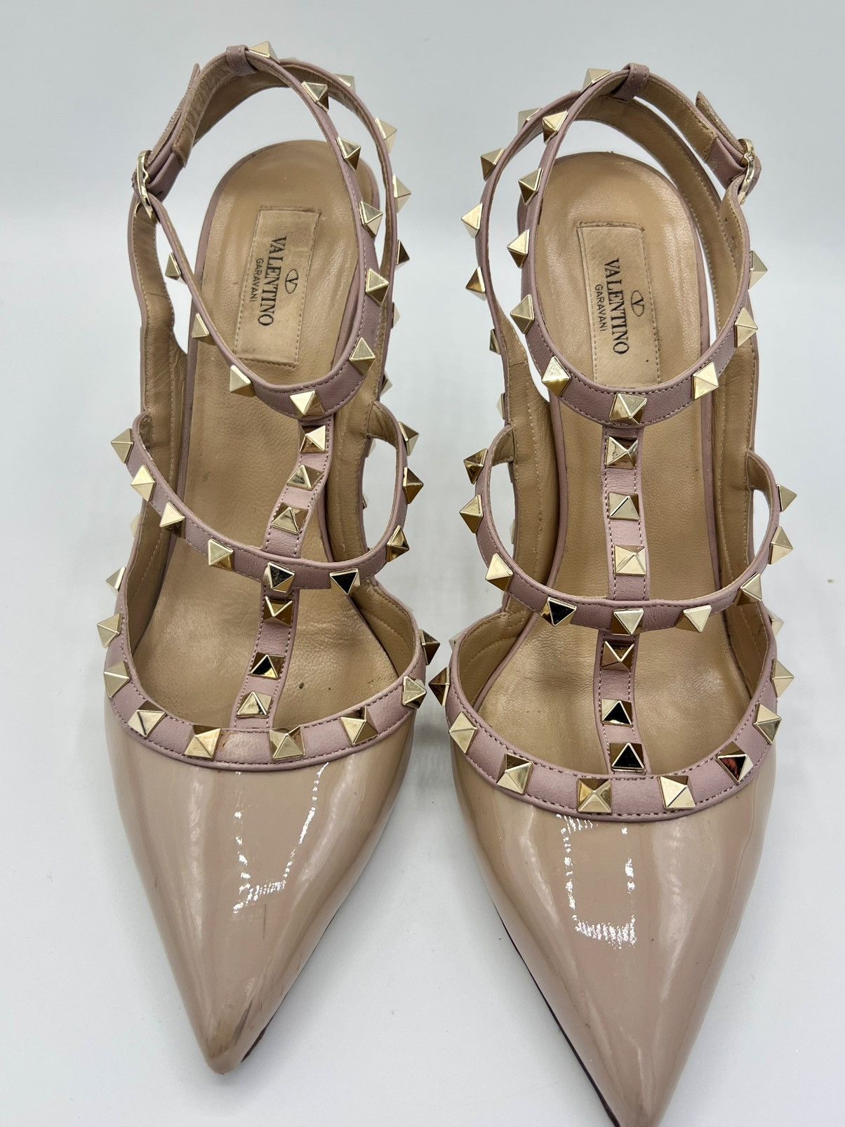 パンプス VALENTINO Two-tone leather Foliefoliage pumps Valentino Two-Tone Leather Foliefoliage Pumps | Grailed