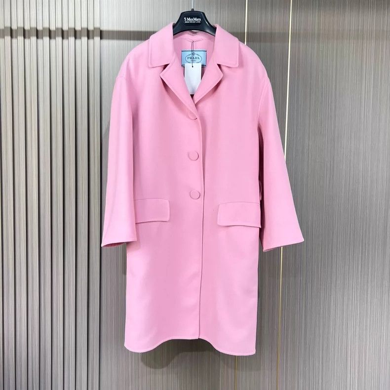 Prada Prada Pink Coat Size 38 Excellent Condition- DMC Size US M / EU 48-50 / 2 - 1 Thumbnail