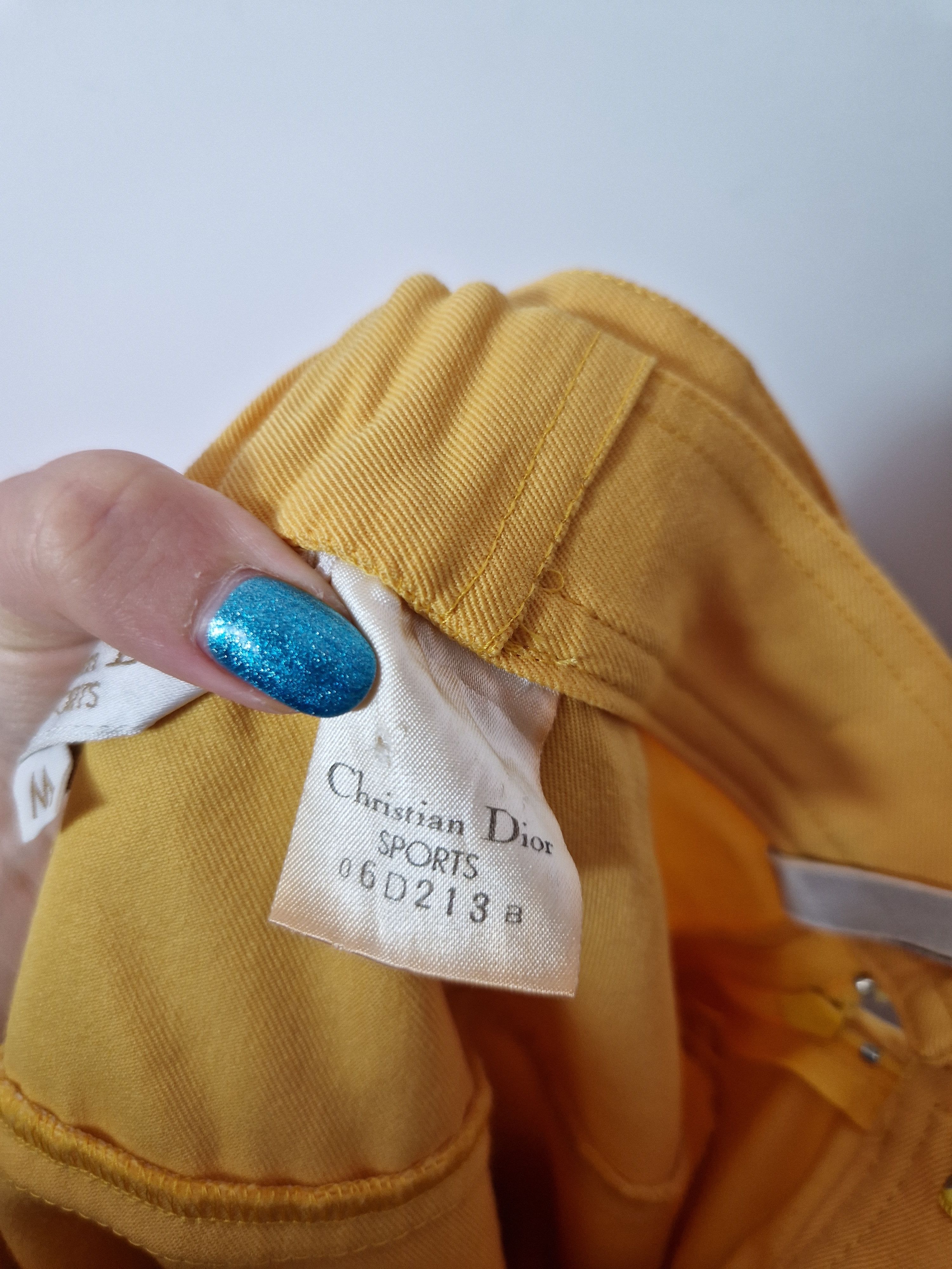 Dior Christian Dior vintage yellow mini tennis skirt Size 25" / US 0 / IT 36 - 13 Thumbnail
