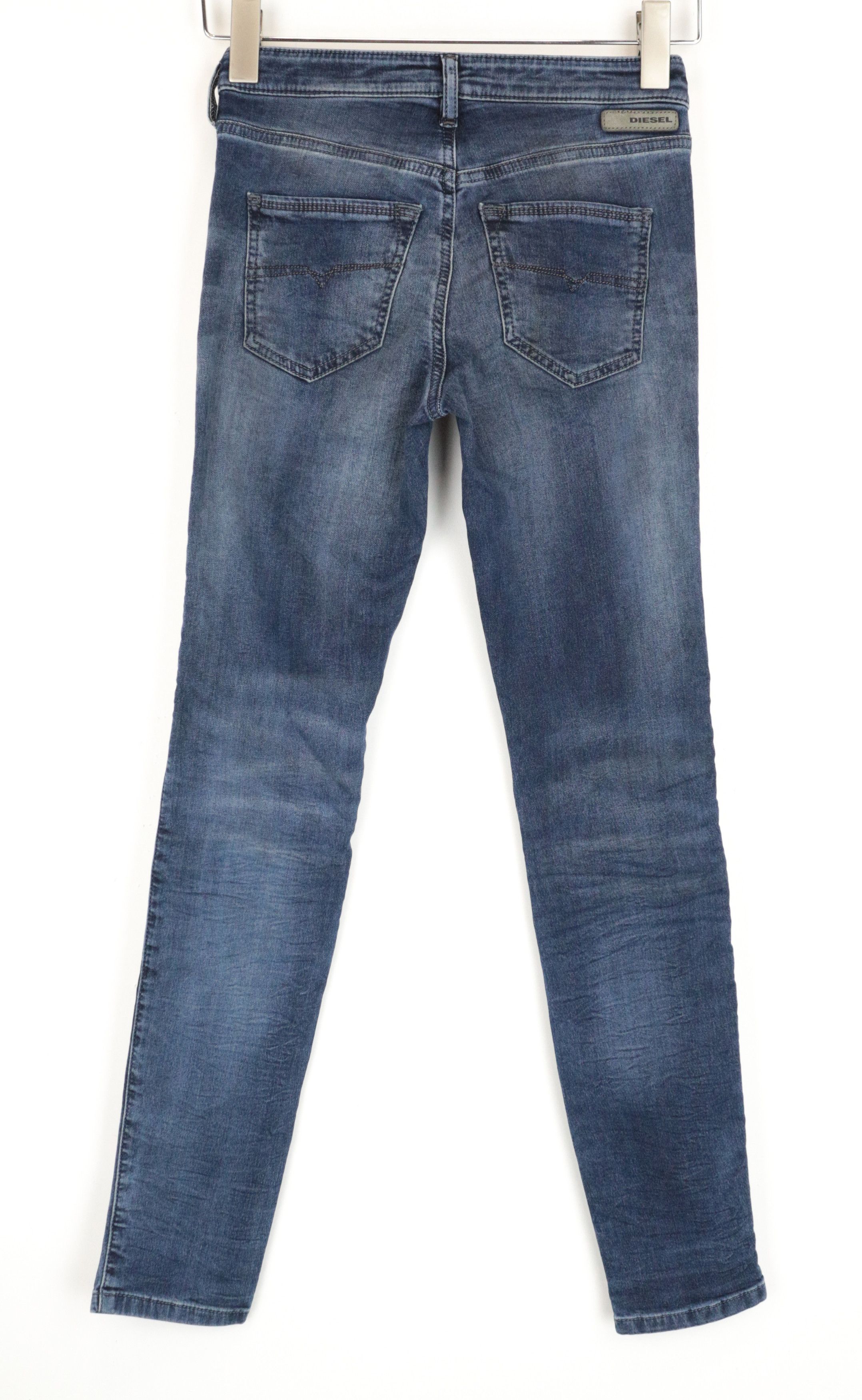 Diesel DORIS-NE 0669N W25 Blue Stretch Jeans 63787 Size 25" / US 0 / IT 36 - 2 Thumbnail