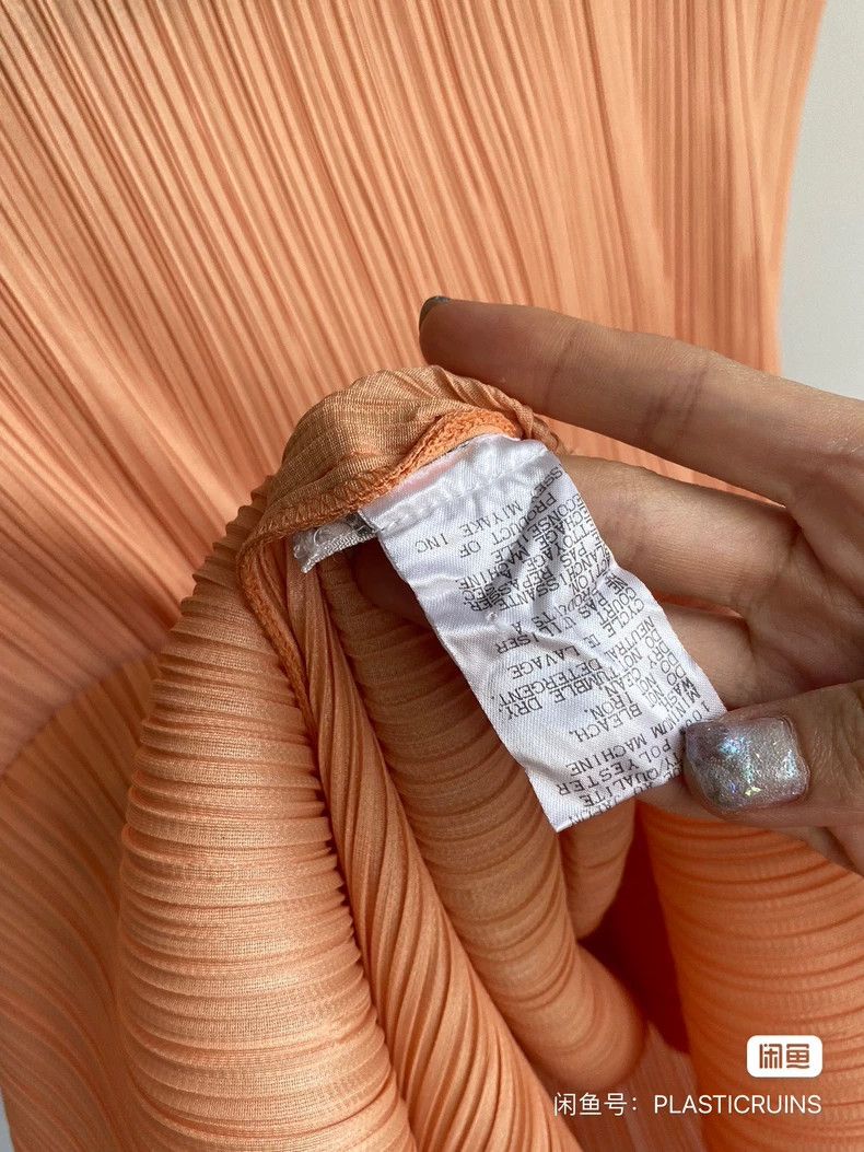 Issey Miyake Issey Miyake Grapefruit color dress Size XL / US 12-14 / IT 48-50 - 5 Thumbnail
