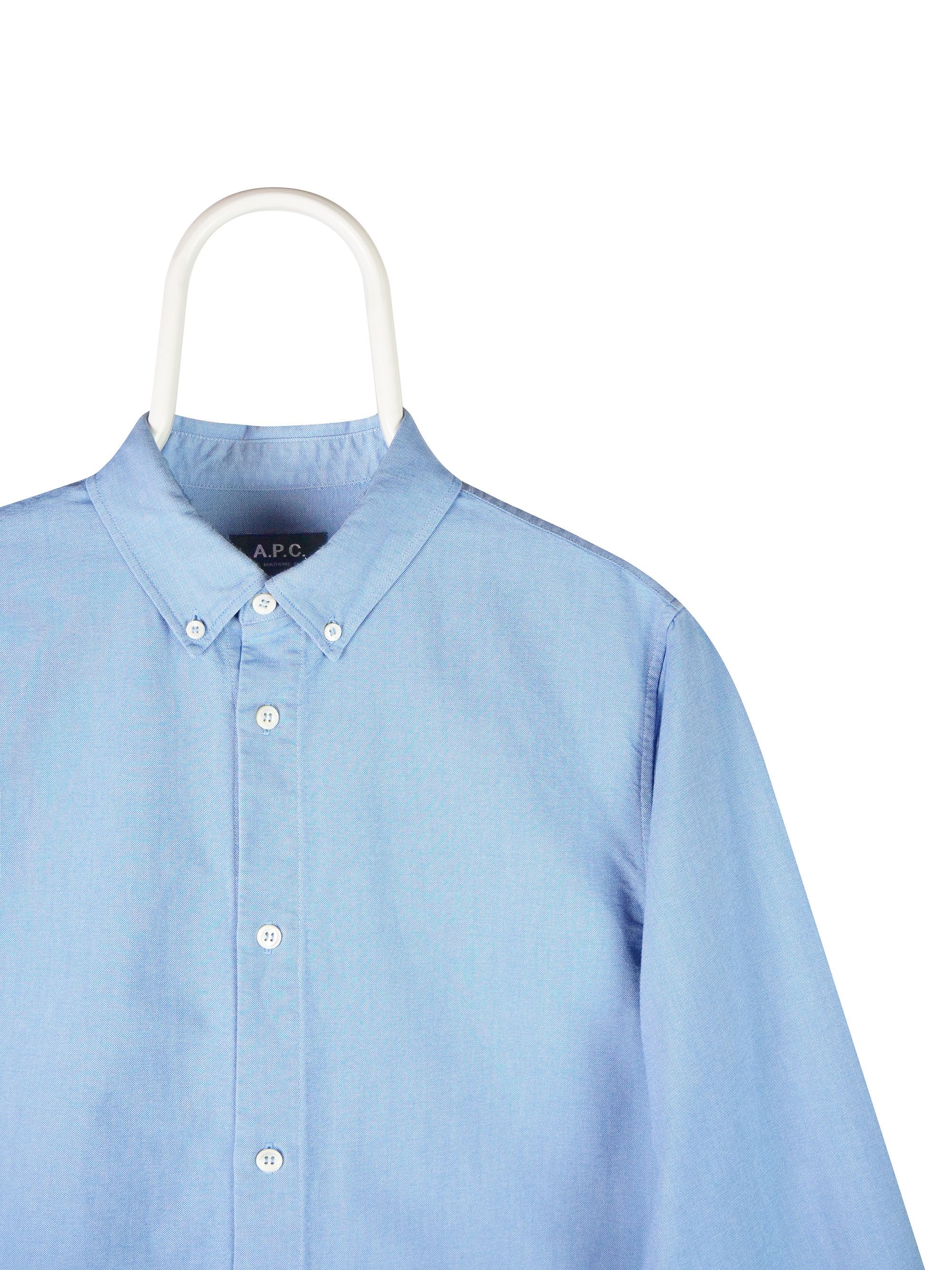A.P.C. A.P.C. cotton shirt Size US L / EU 52-54 / 3 - 1 Thumbnail