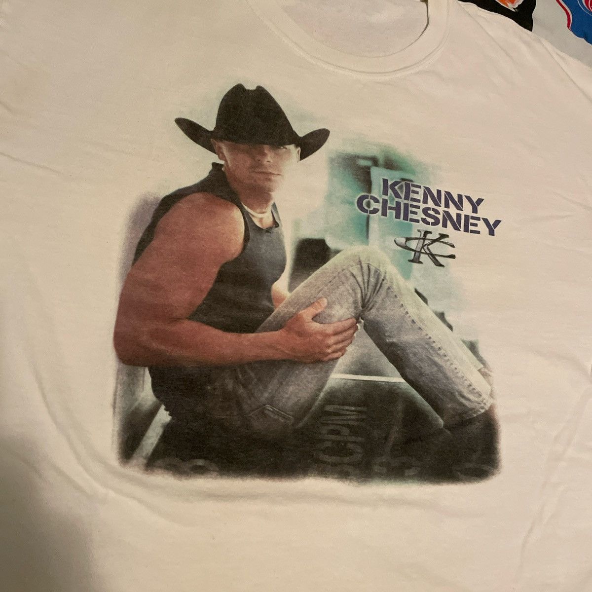Band Tees × Vintage Vintage 2003 Kenny Chesney Country Artist Music Tour Tee Size US XL / EU 56 / 4 - 3 Thumbnail