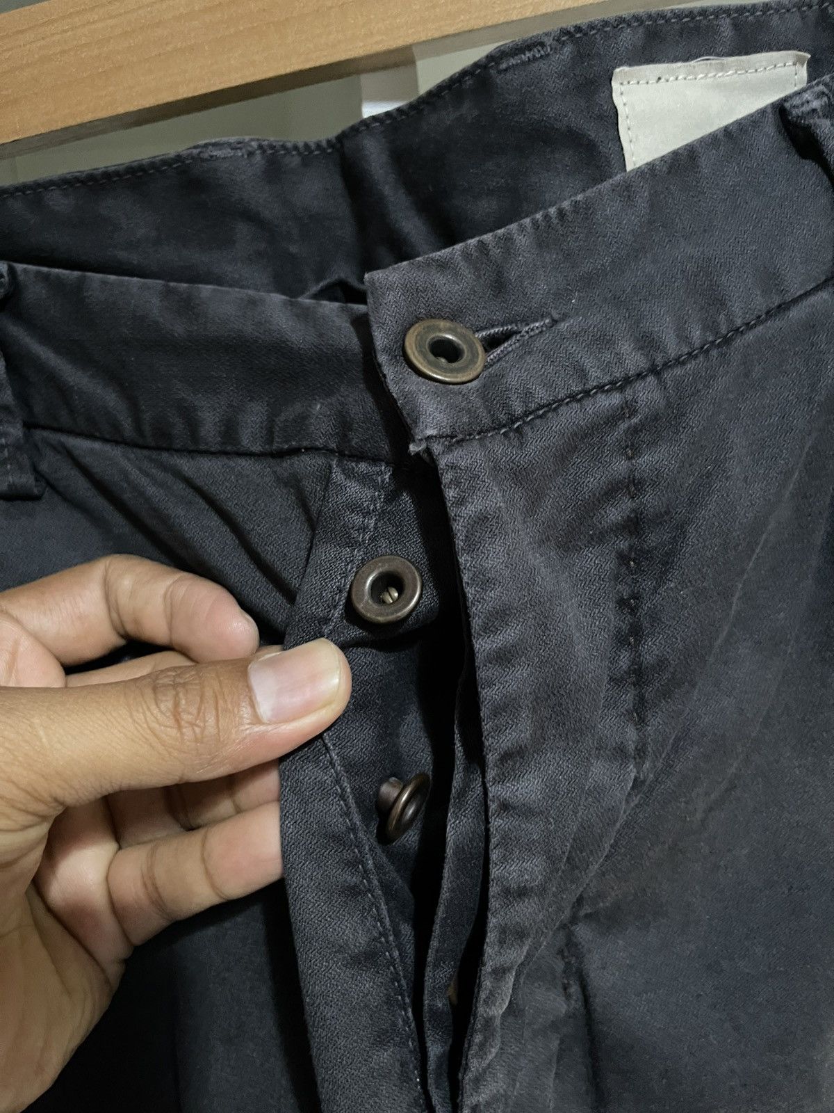 Japanese Brand Distressed Quadro Pants Size US 30 / EU 46 - 3 Thumbnail