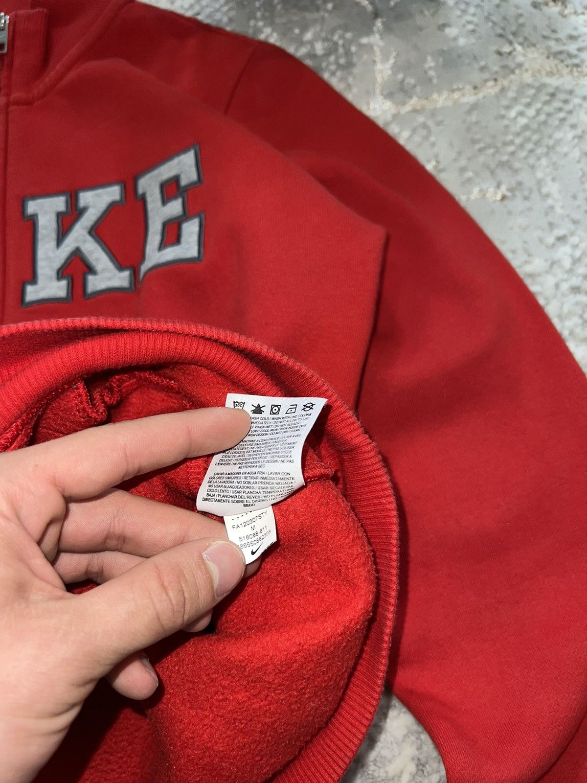 Nike × Vintage NIKE VINTAGE 00S BIG LOGO ZIP SWEATSHIRT Y2K CREWNECK Size US M / EU 48-50 / 2 - 8 Thumbnail