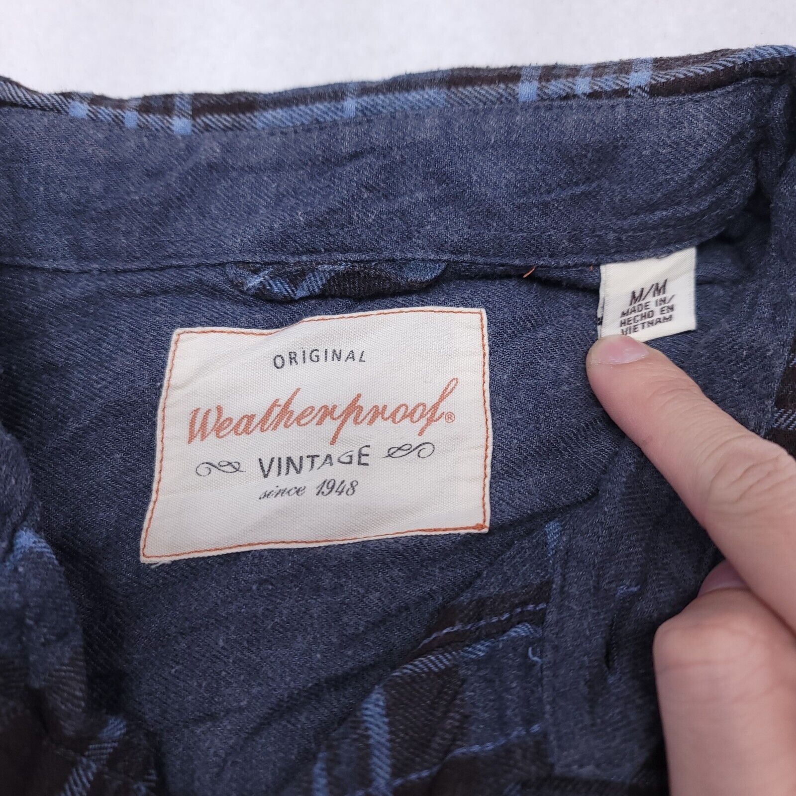 Weatherproof Weatherproof Tartan Flannel Casual Shirt Womens Size M Blue Size M / US 6-8 / IT 42-44 - 3 Thumbnail