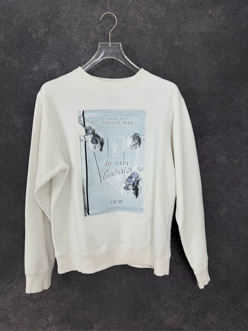 Dior Dior Co-branded crystal stone destruction sweatshirt Size US XS / EU 42 / 0 - 1 Thumbnail