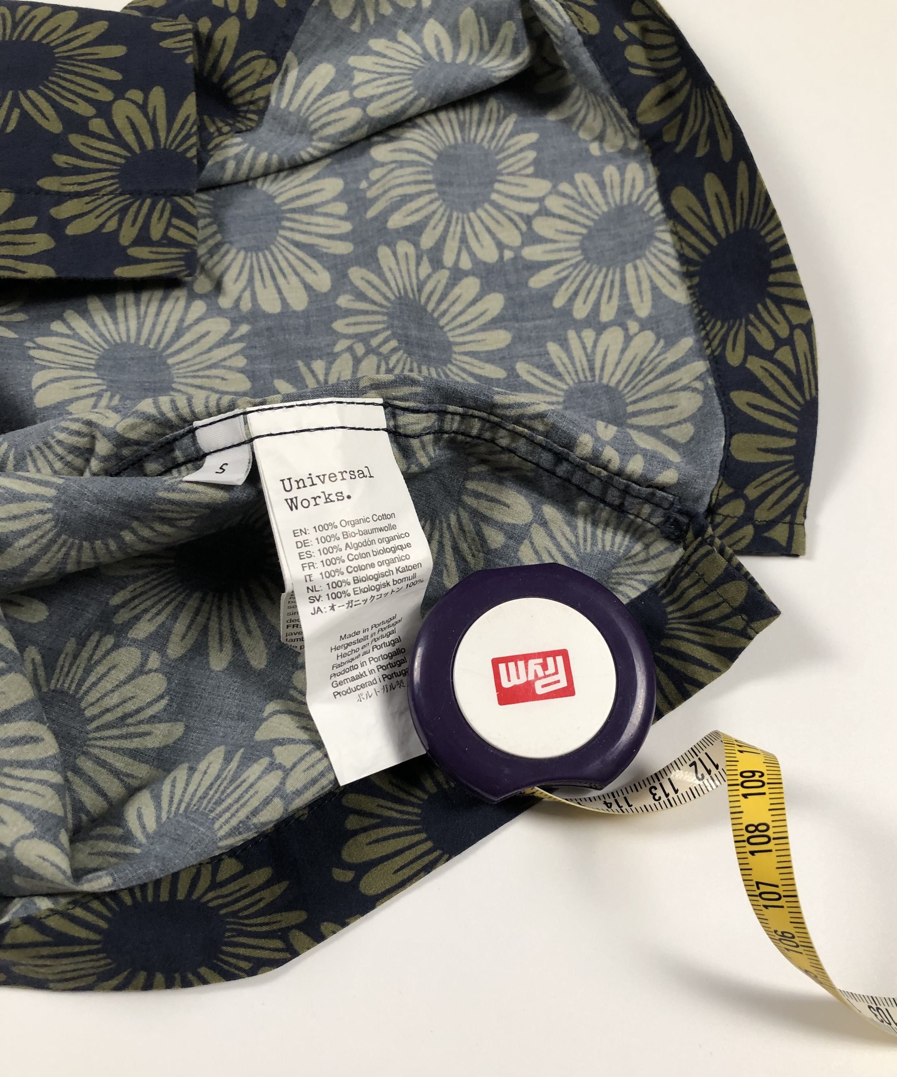 Universal Works Universal Works Sun Flower Road Cotton Shirt Size US S / EU 44-46 / 1 - 7 Thumbnail