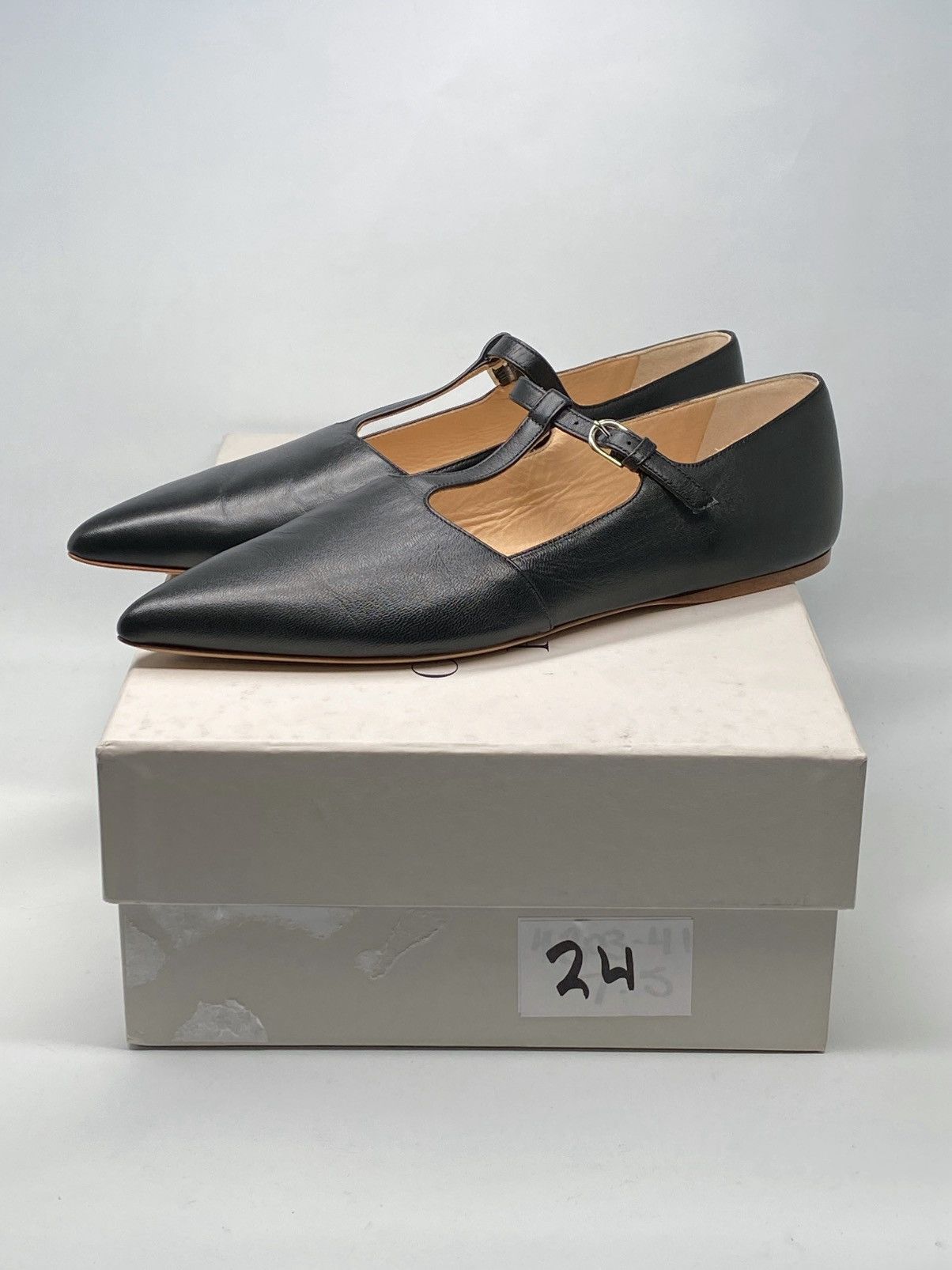 Gabriela Hearst Gabriela Hearst Leather Ballerina Flats size 38 Size US 8 / IT 38 - 12 Thumbnail
