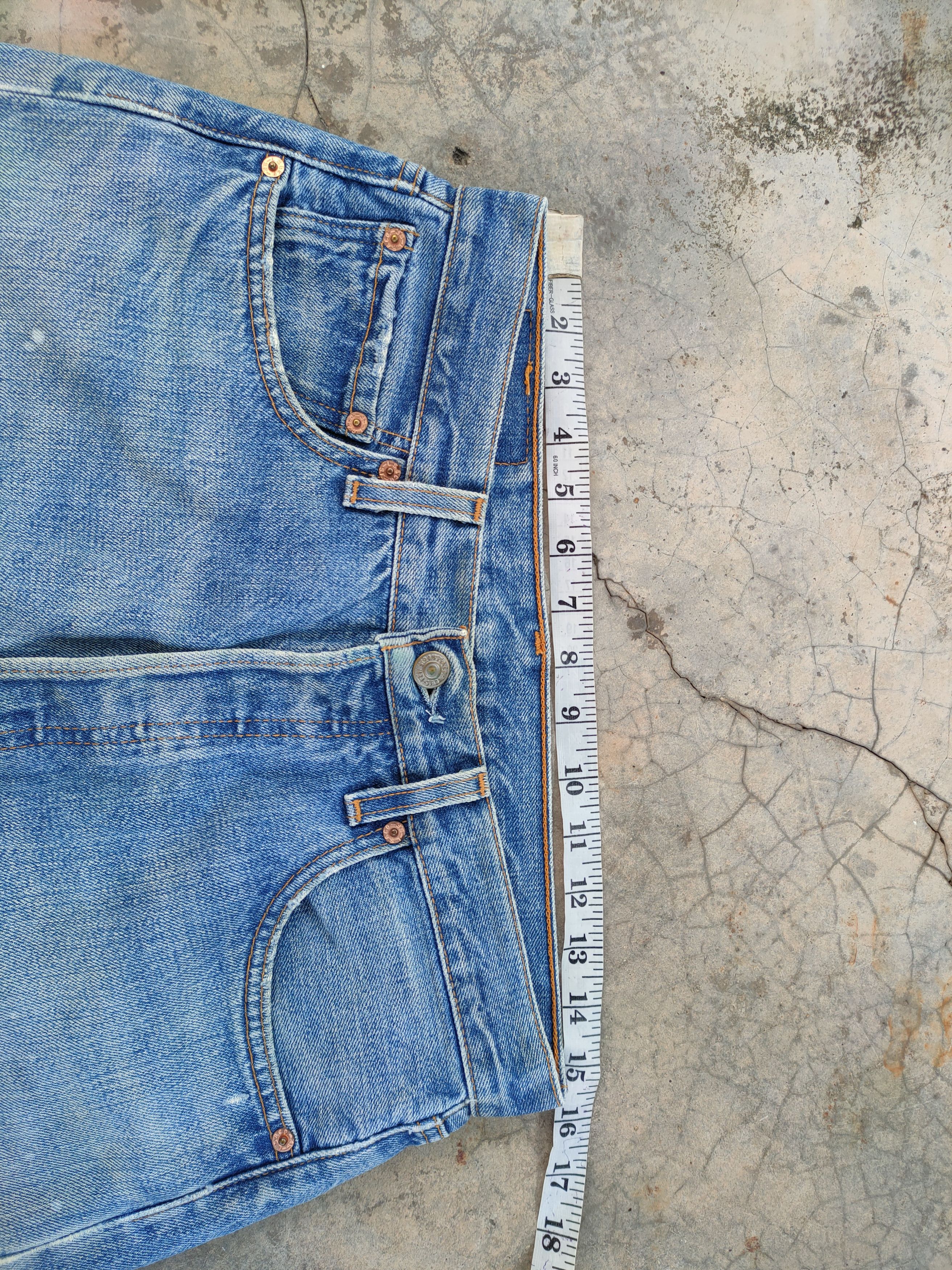 Levi's Vintage Clothing W30 LEVI'S 501 00' FADED DISTRESSED JEAN DENIM PANTS Size US 30 / EU 46 - 6 Thumbnail