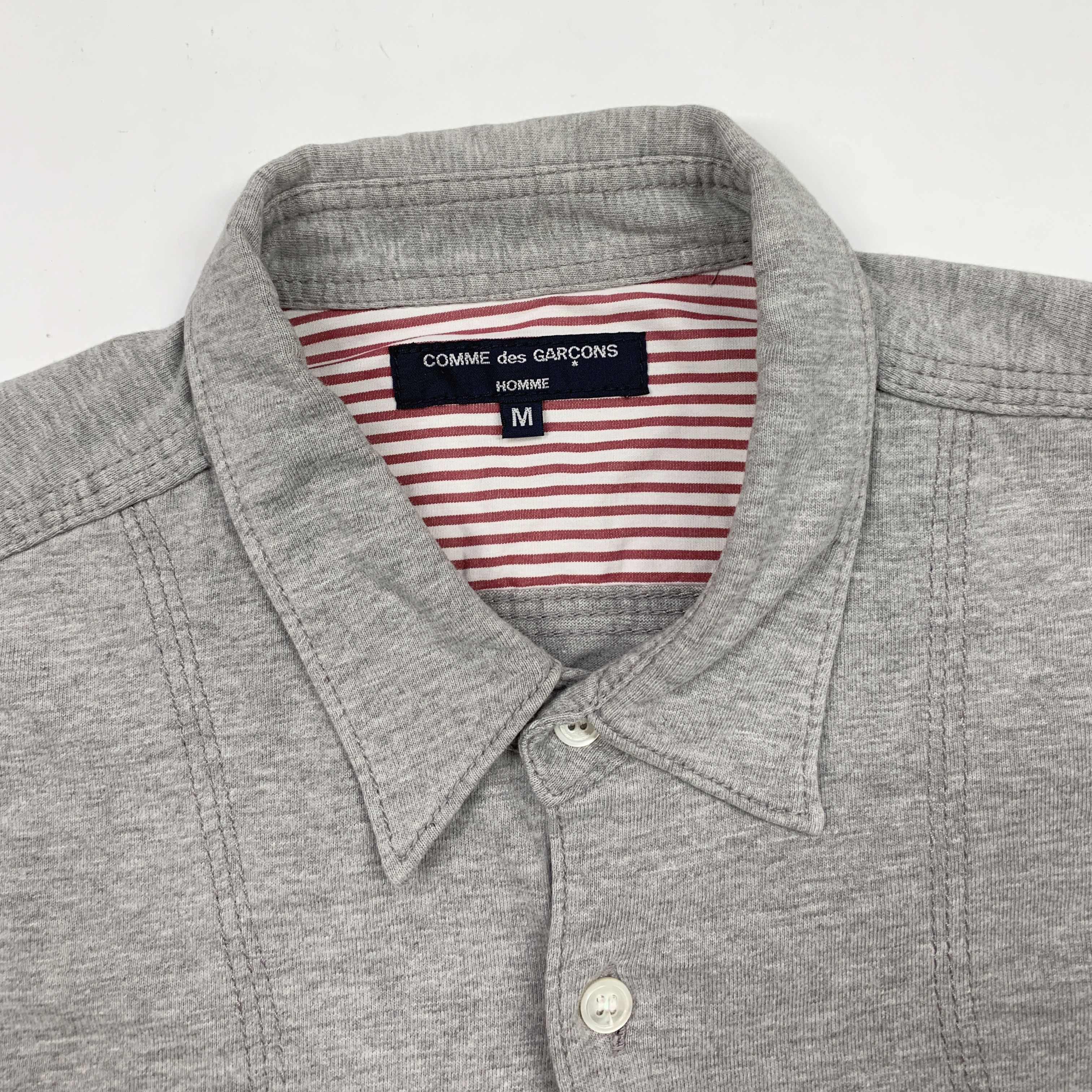 Comme des Garcons Homme Plus Reverse Paneled Shirt Size US M / EU 48-50 / 2 - 6 Thumbnail