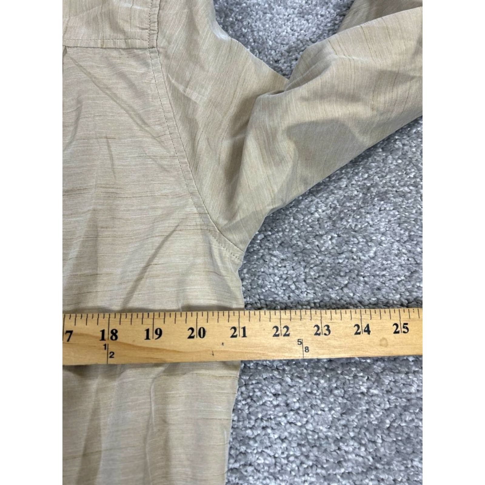 ExOfficio EX FFICIO Shirt Mens M Brown Button Up Size US M / EU 48-50 / 2 - 6 Thumbnail