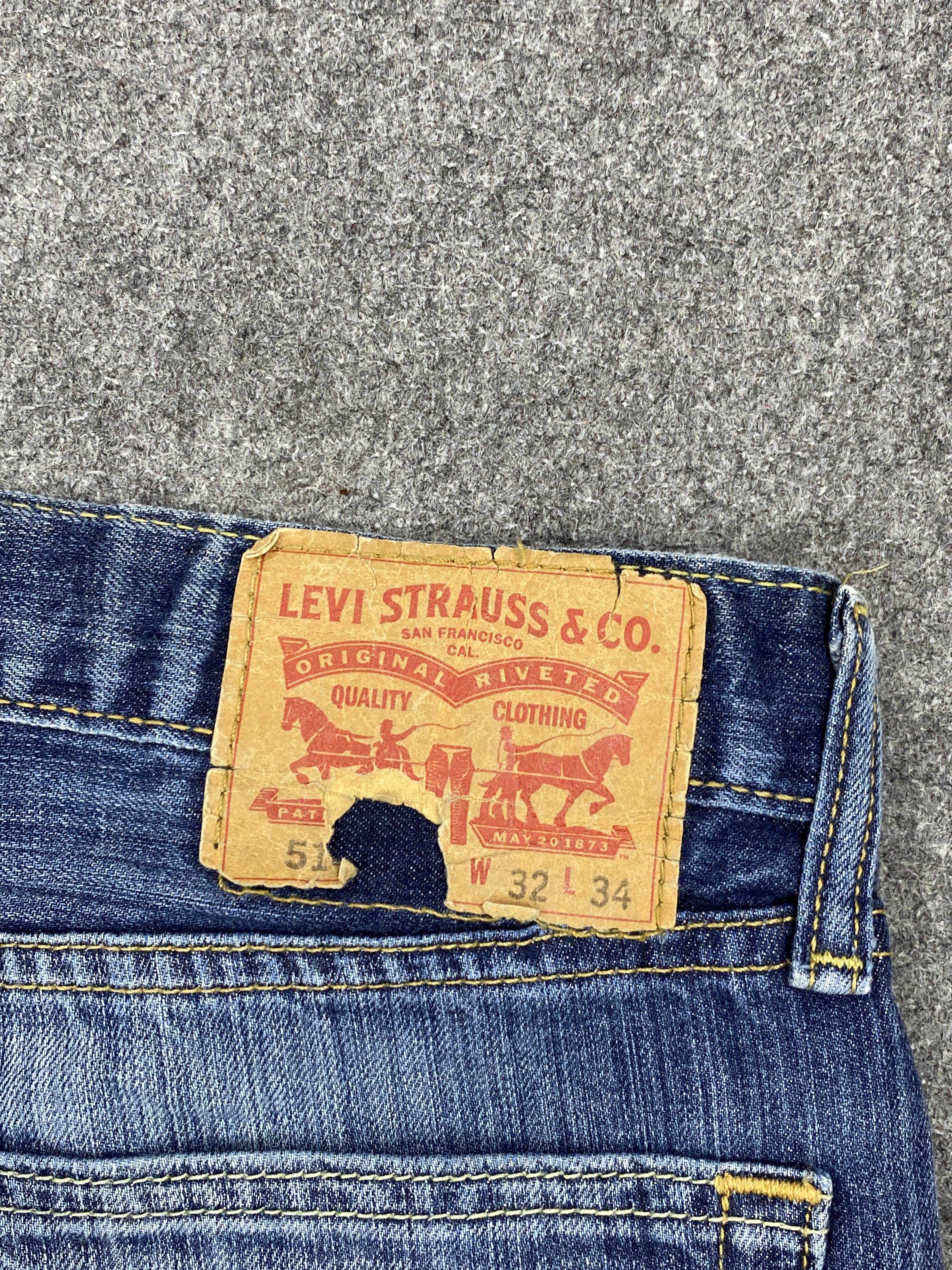 Levi's Vintage Levis 505 Faded Blue Denim Jeans DP2336 Size US 31 - 5 Thumbnail