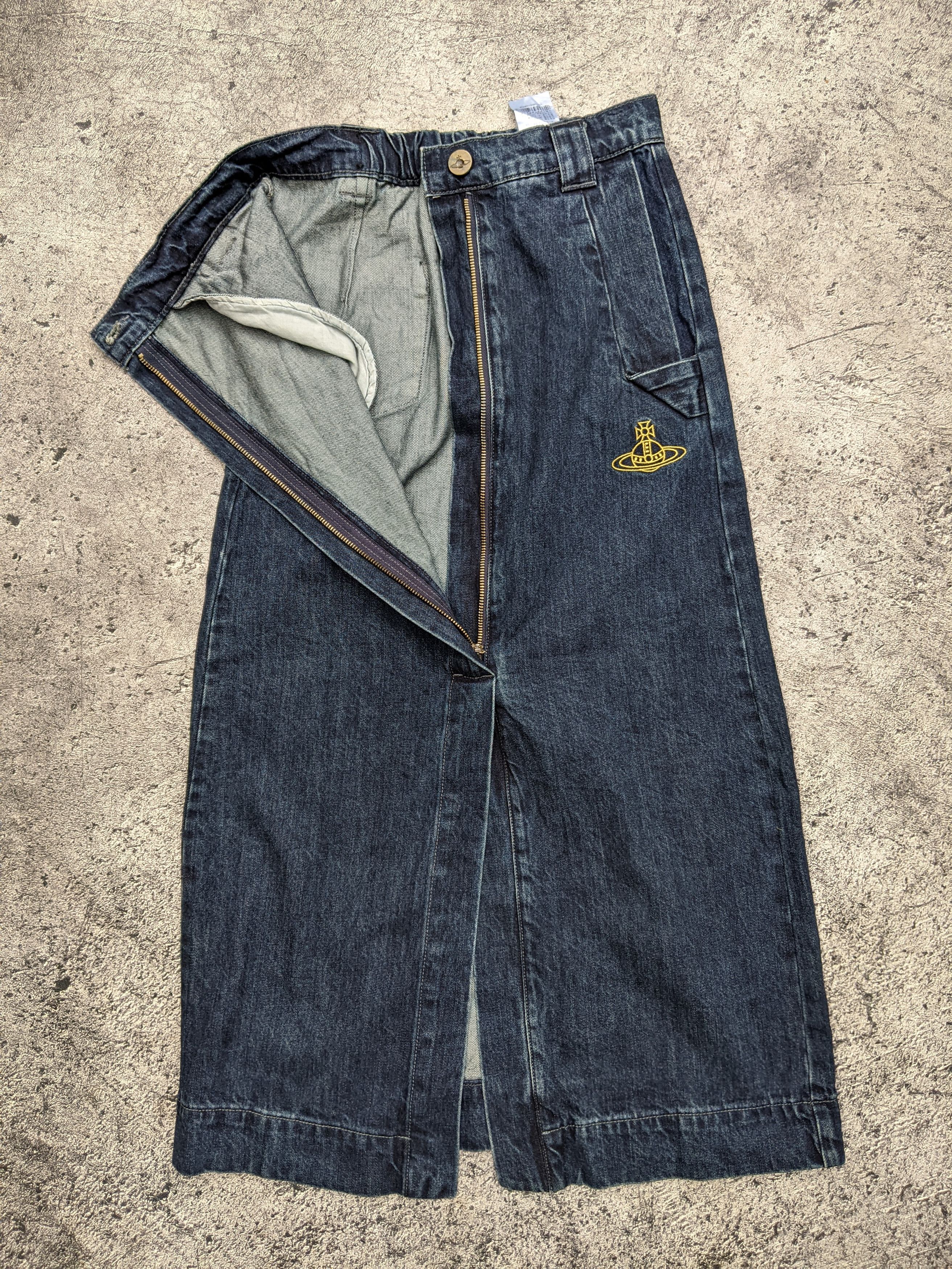Vivienne Westwood Vivienne Westwood Anglomania Denim Skirt Size 26" / US 2 / IT 38 - 4 Thumbnail