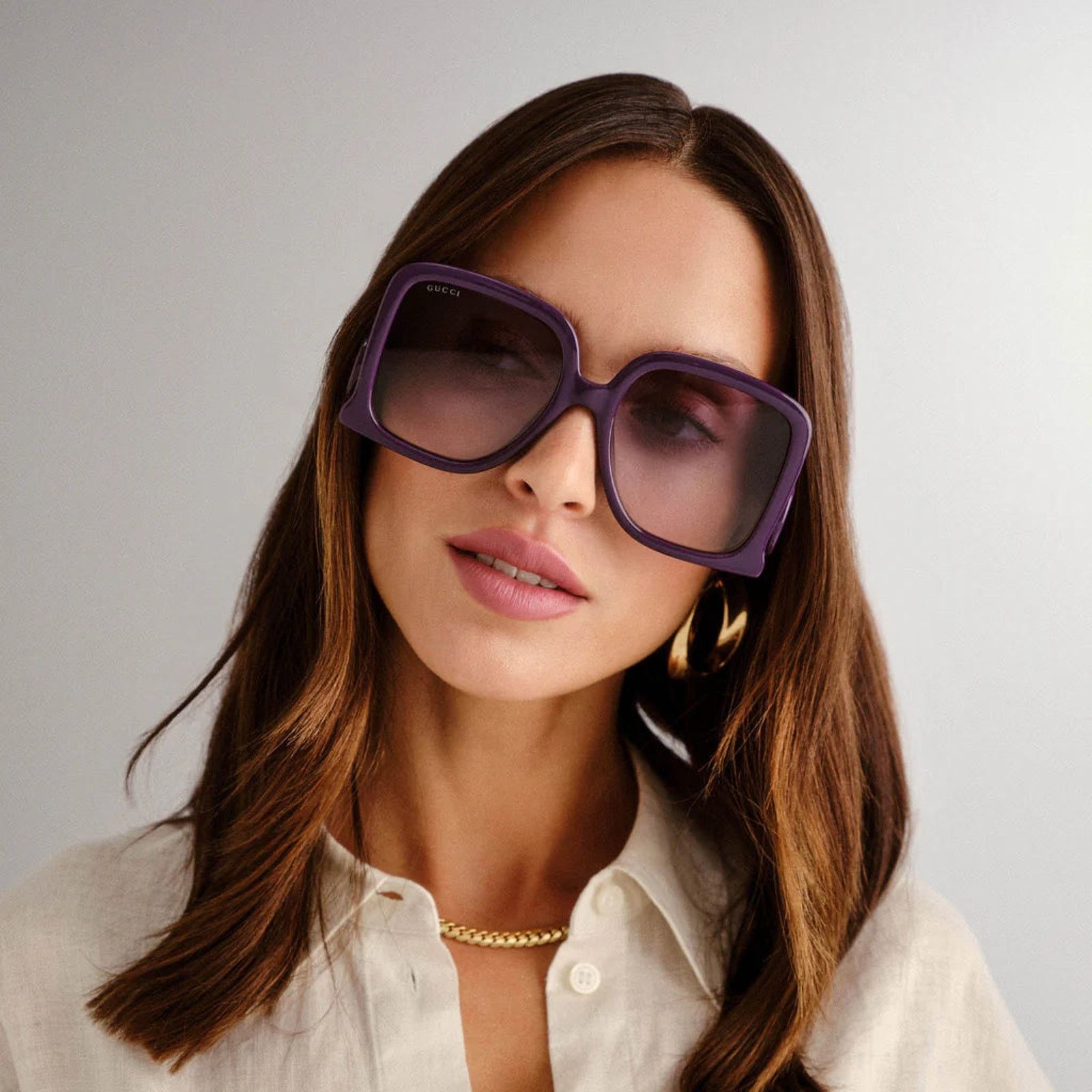 Gucci New! GUCCI Sunglasses GG1326S 006, Authentic Size ONE SIZE - 3 Thumbnail