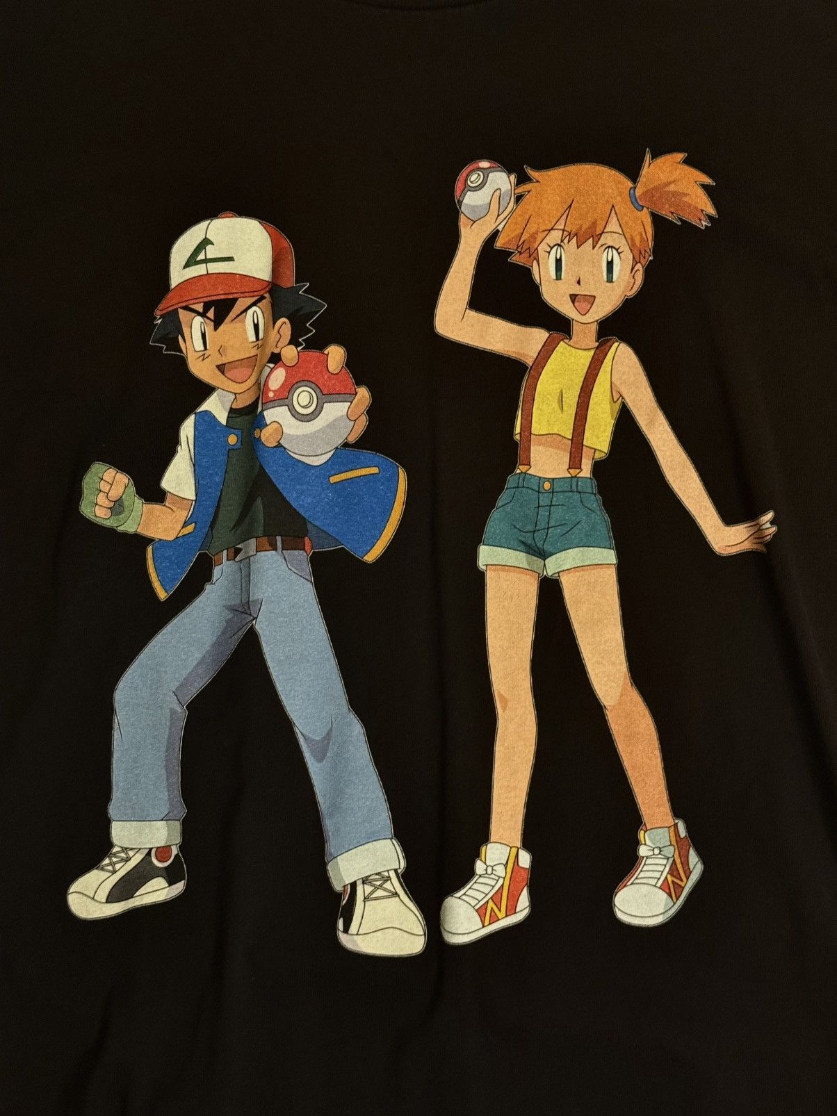 Levi's × Pokemon Levi’s x Pokémon Black Graphic Tee (Ash & Misty) Size US L / EU 52-54 / 3 - 2 Thumbnail