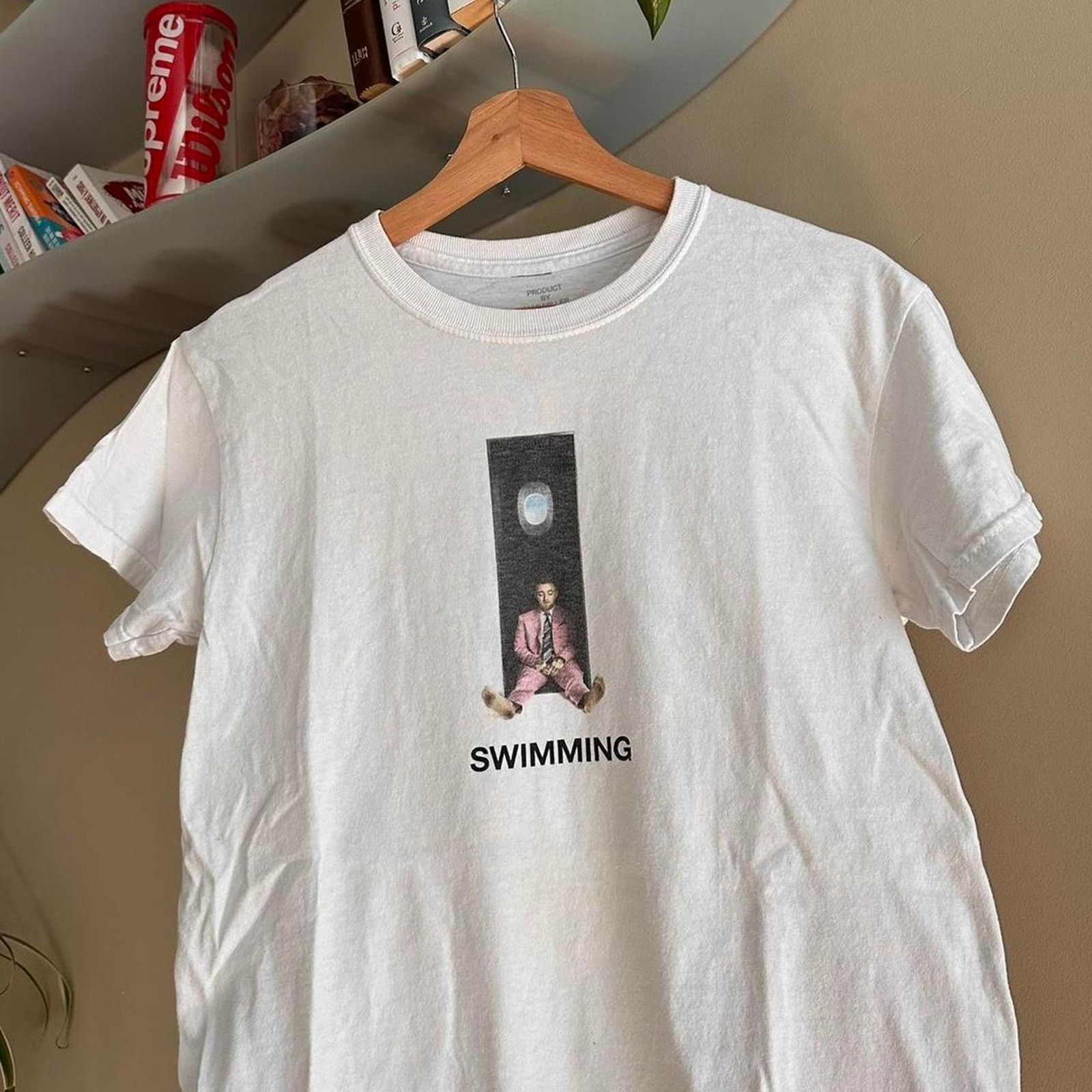 Band Tees × Rap Tees Vintage Y2K Mac Miller Swimming Album Shirt Size US S / EU 44-46 / 1 - 2 Thumbnail