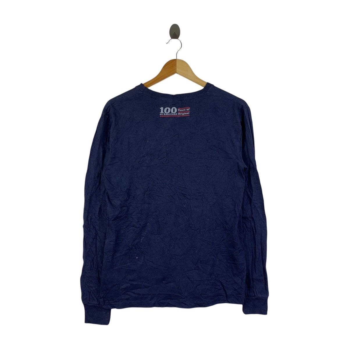 Schott Schott NYC Perfecto LS Shirt Navy Vintage Style Graphic Size US M / EU 48-50 / 2 - 4 Thumbnail
