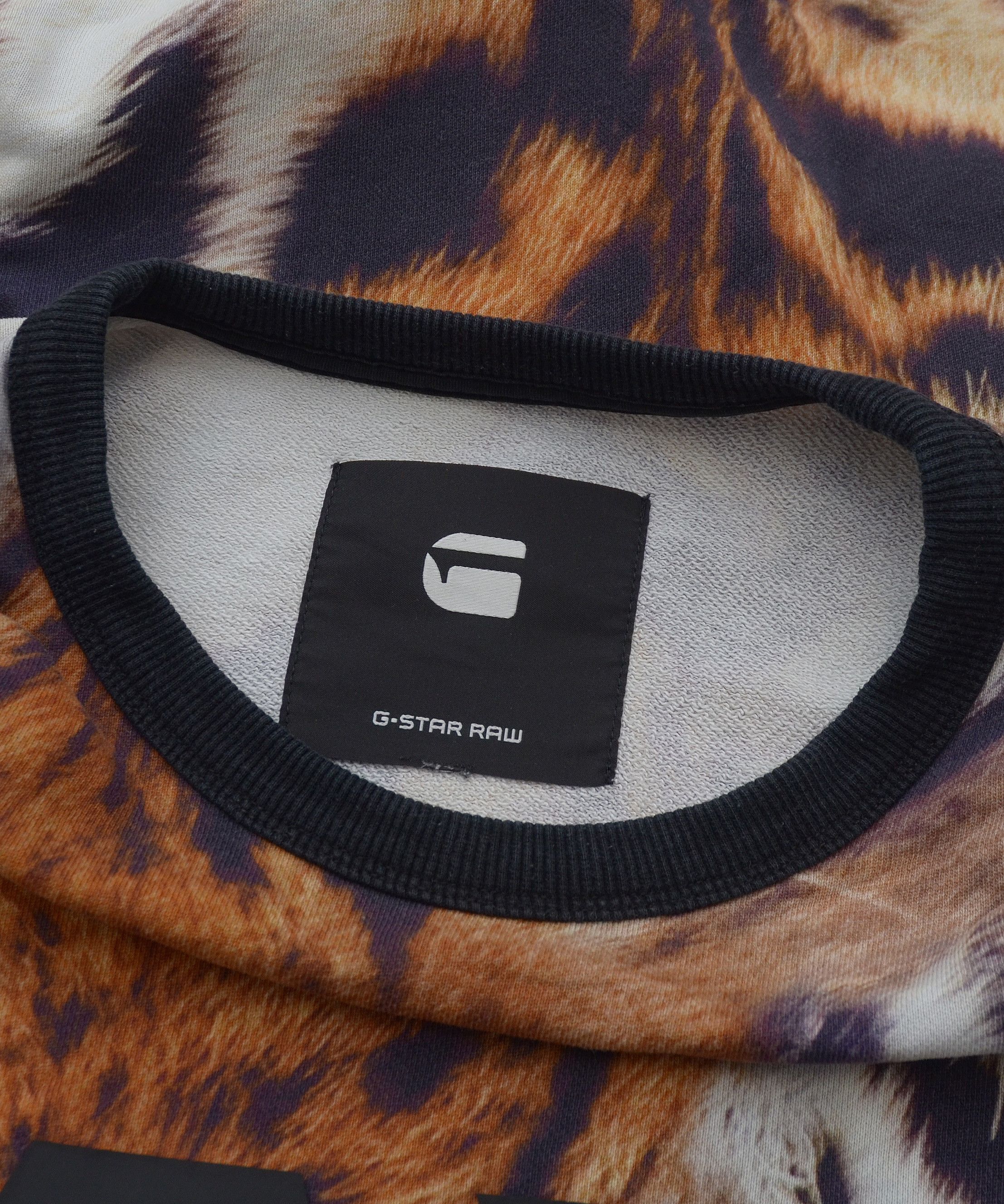 G-Star G-Star Mostom OS Tiger Stalt Sweatshirt Limeted Printed Big Size US M / EU 48-50 / 2 - 9 Thumbnail