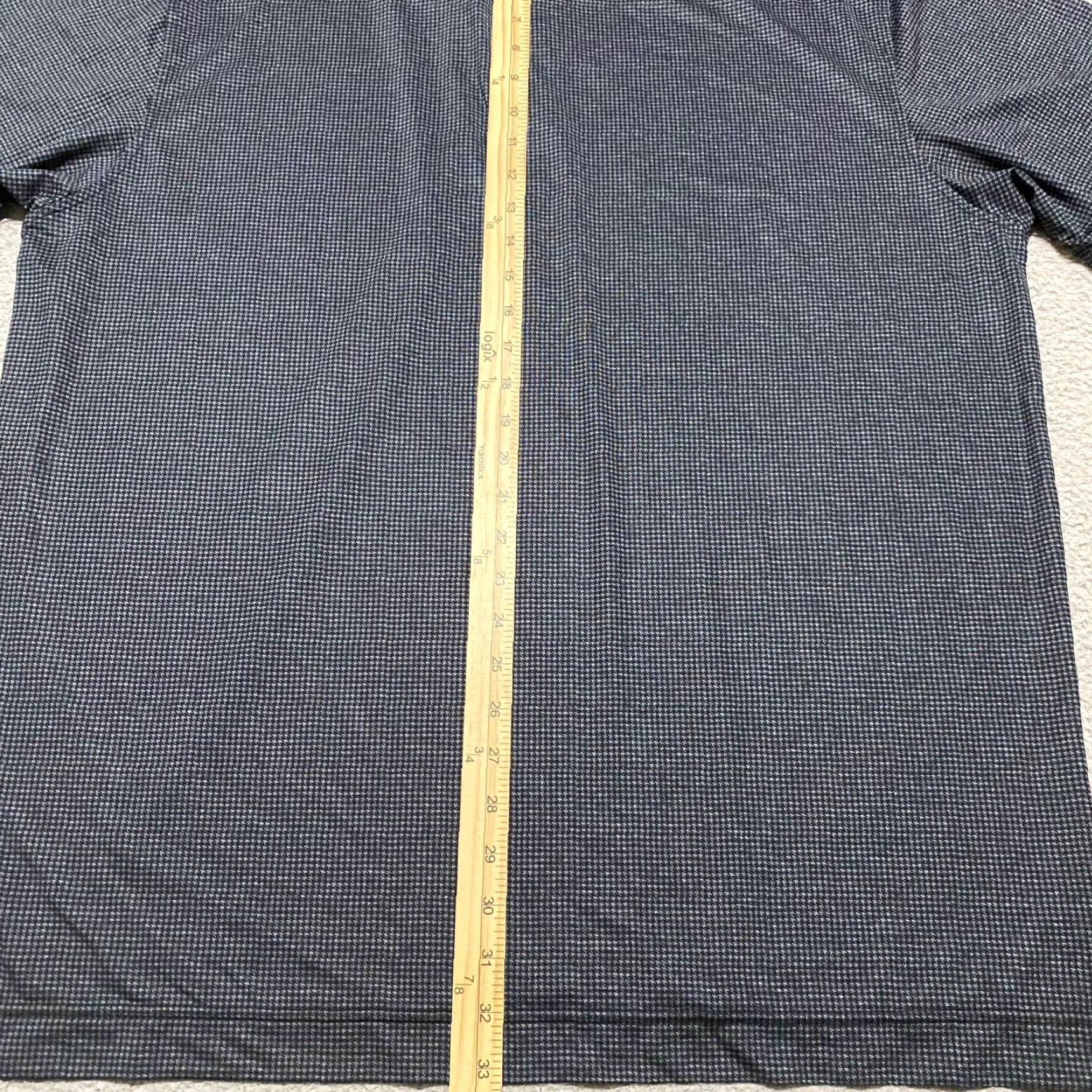 Footjoy FootJoy Mens Polo Golf Shirt Gray Plaid Short Sleeve Athletic Polyester XL Shirt Mens Golf Shirt Gray Plaid Short Sleeve FootJoy Polo Size US XL / EU 56 / 4 - 7 Thumbnail