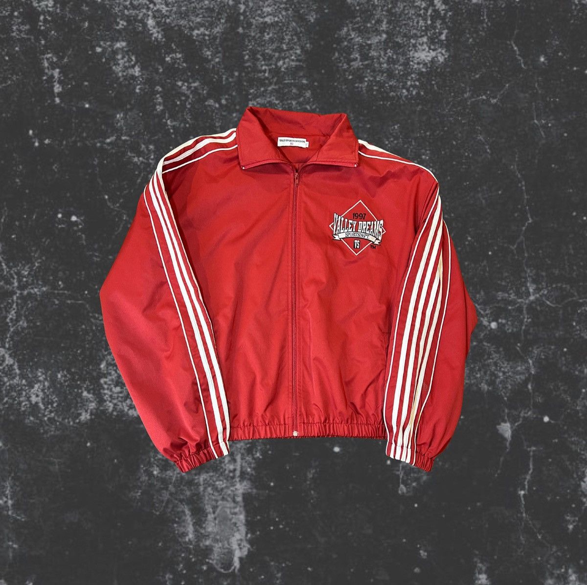 Vale Valley Dreams Red Track Jacket Zip-Up Size US XL / EU 56 / 4 - 1 Preview