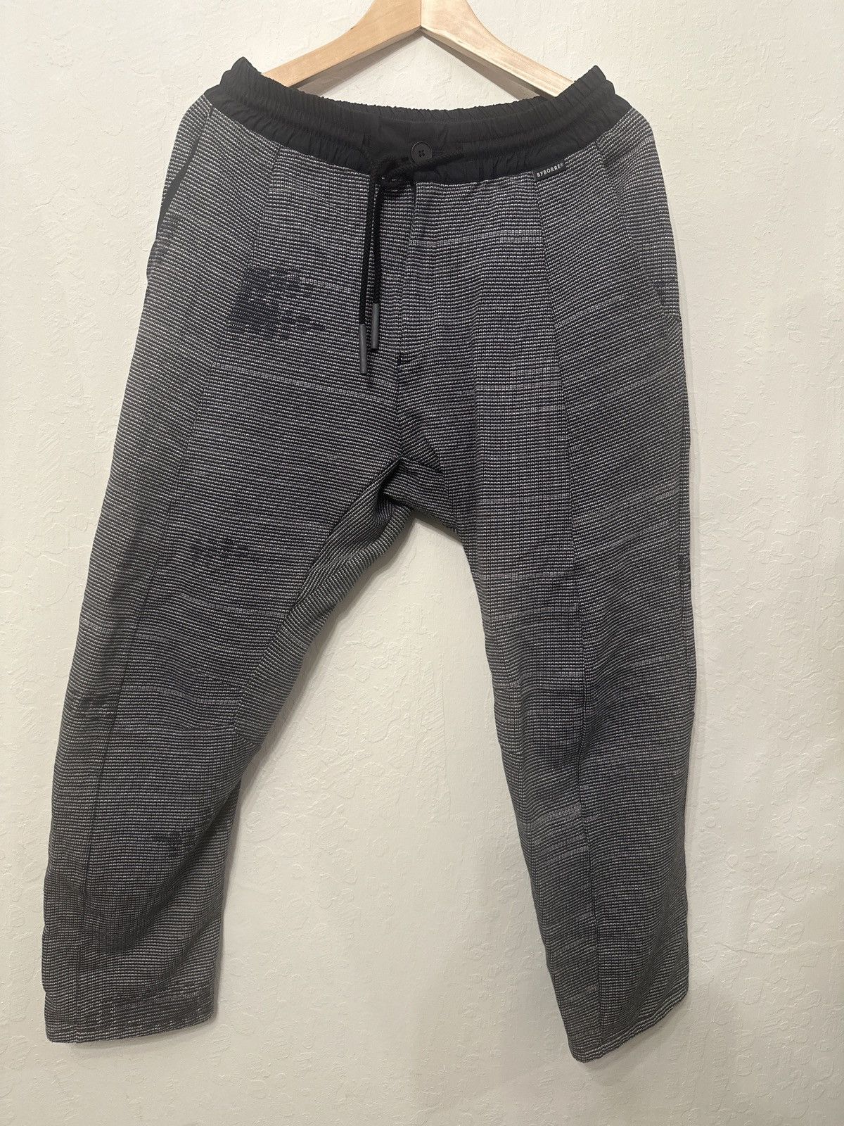 Byborre Byborre Panel Knit Long Pants Size L Size US 33 - 1 Thumbnail