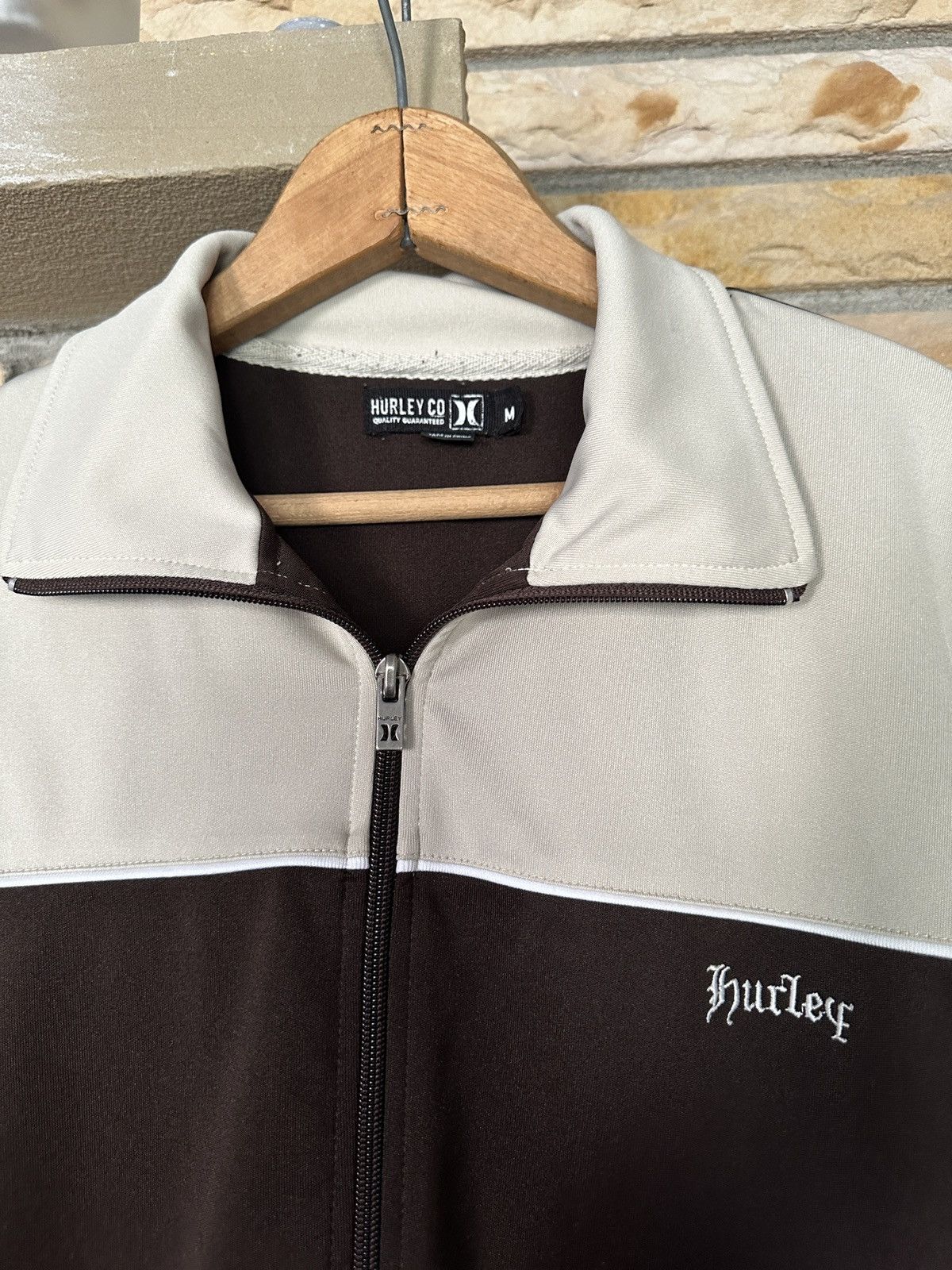 Hurley Vintage Y2K Hurley Zip Up Track Jacket Size US M / EU 48-50 / 2 - 3 Thumbnail