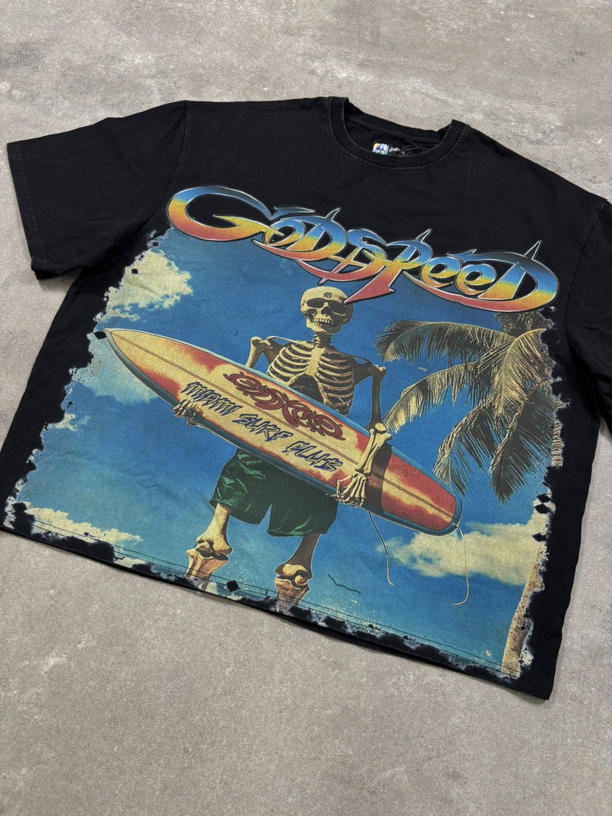 Godspeed Godspeed Miami Surf Club Shirt, Black Size US S / EU 44-46 / 1 - 4 Thumbnail