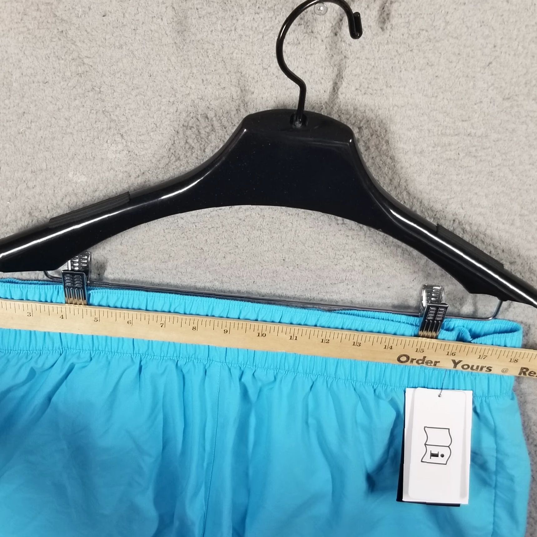 Nike Nike Women's Dri-FIT Mid-Rise Shorts 3in Activewear XL Blue Size 40" / US 18 - 3 Thumbnail