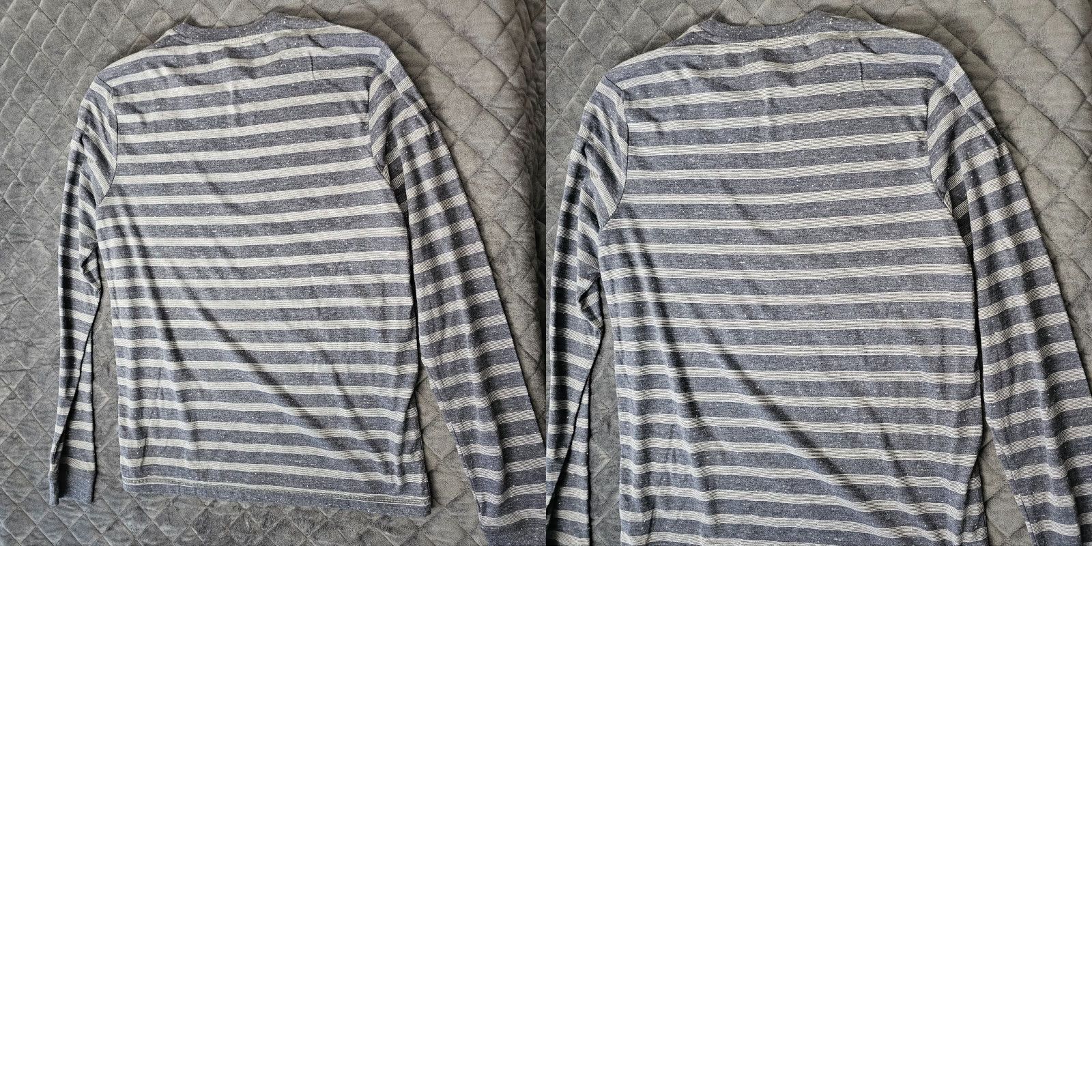 Prince VINTAGE Prince & Fox Shirt Blue Stripe Long Sleeve Crew Neck Cotton Pocket Men Medium Adults Blue Stripe All Seasons 90s? Size US M / EU 48-50 / 2 - 8 Thumbnail