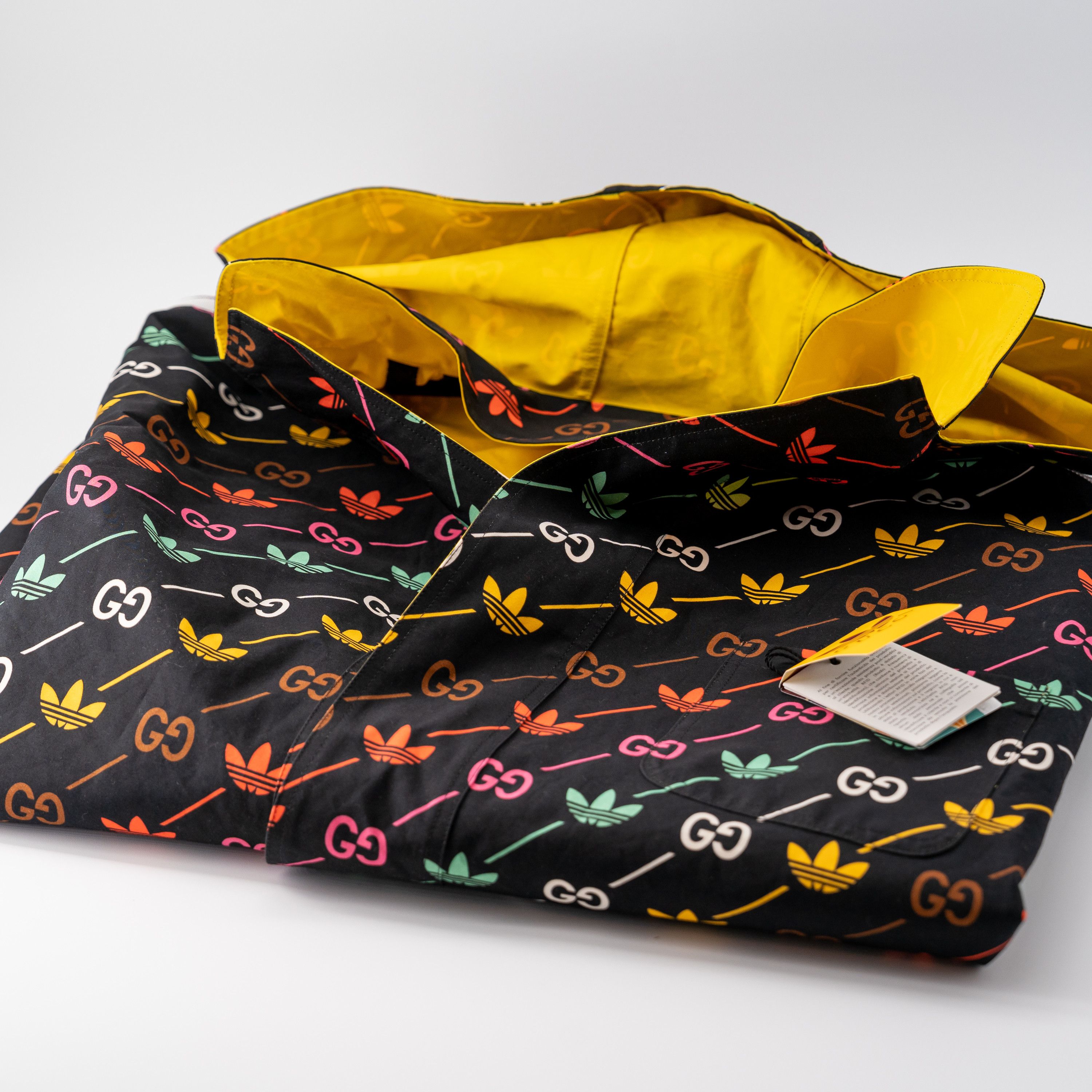 Gucci M Gucci Adidas Cape Jacket trefoil GG logo reversible hooded Size US M / EU 48-50 / 2 - 5 Thumbnail