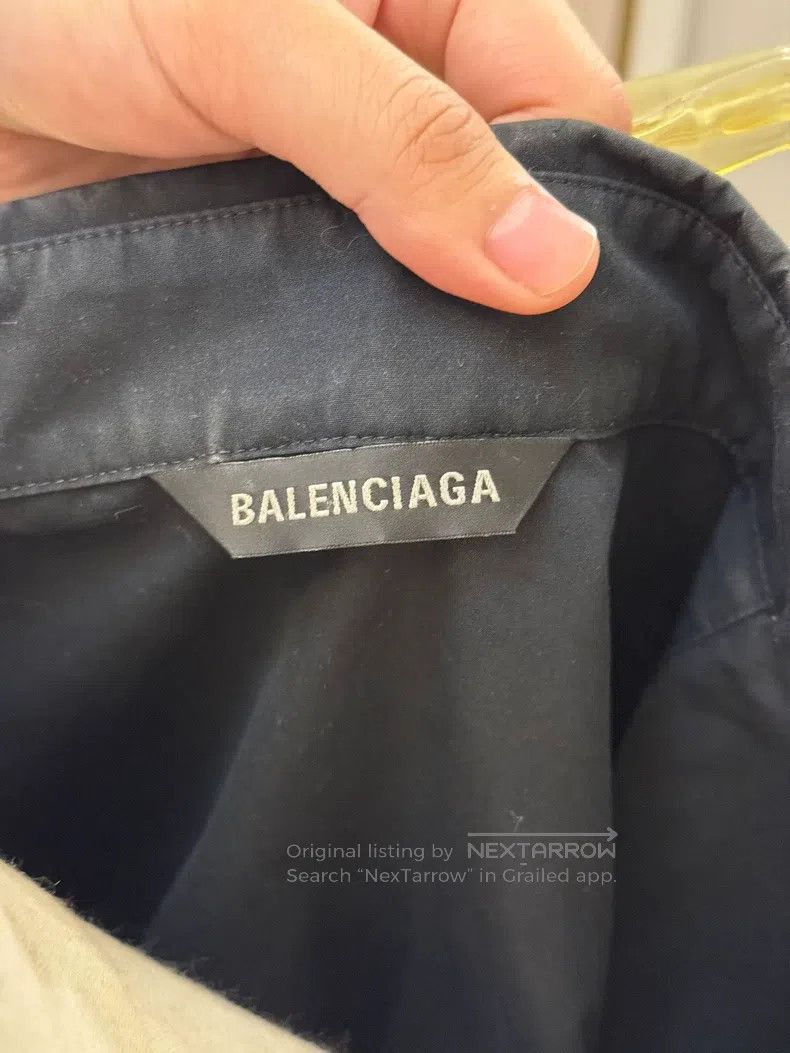 Balenciaga Balenciaga Shirt Jacket Size US M / EU 48-50 / 2 - 2 Thumbnail