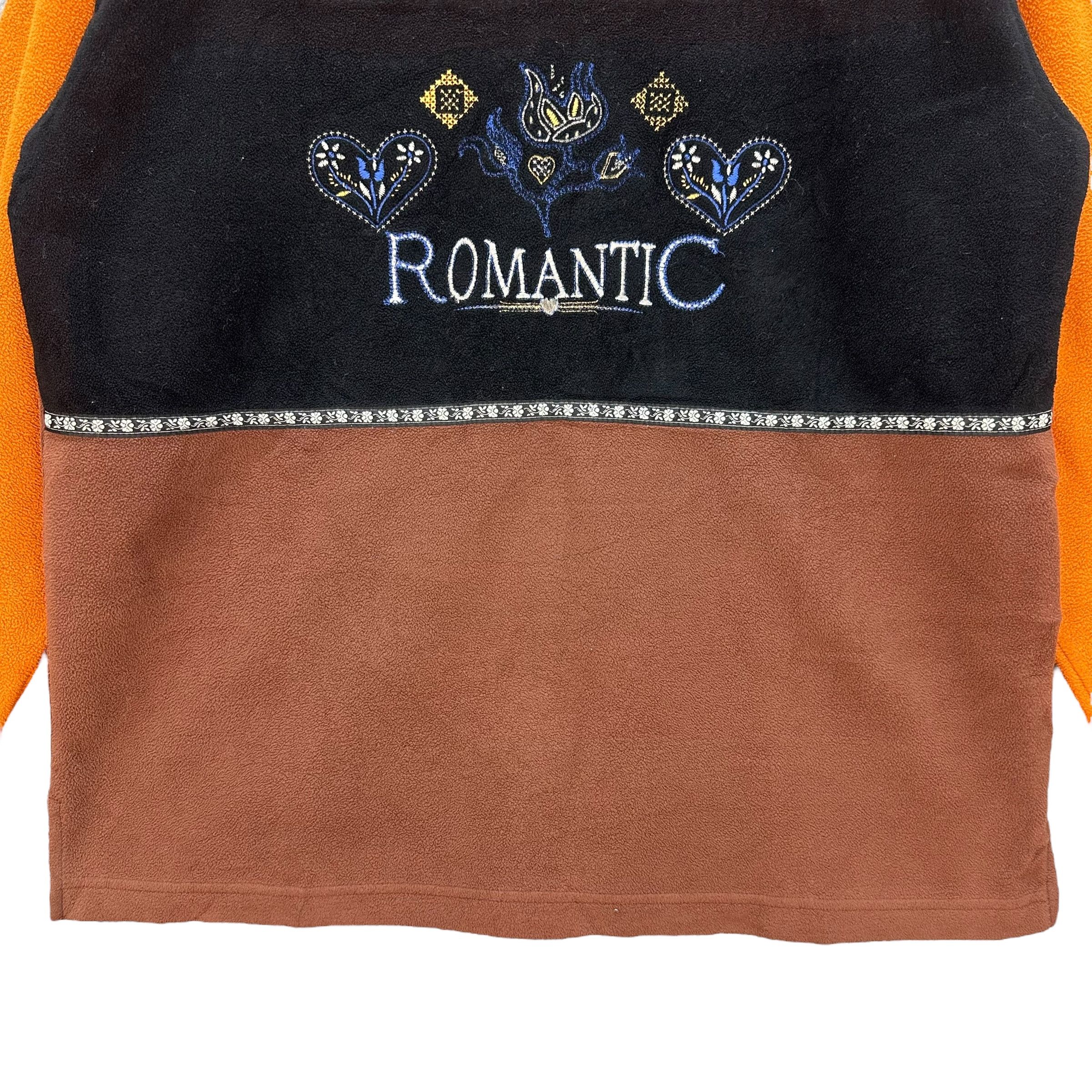 Valentino Orlandi VALENTINO ORLANDI ROMANTIC EMBROIDERY LOGO FLEECE #8963-43 Size US M / EU 48-50 / 2 - 3 Thumbnail