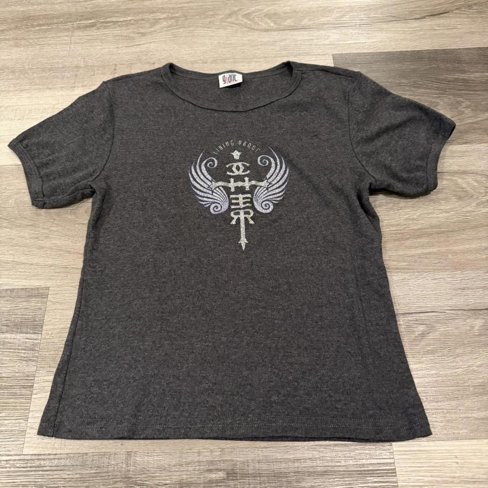 Giant Vintage Cher living proof baby tee t shirt 00s OS Size XS / US 0-2 / IT 36-38 - 3 Thumbnail